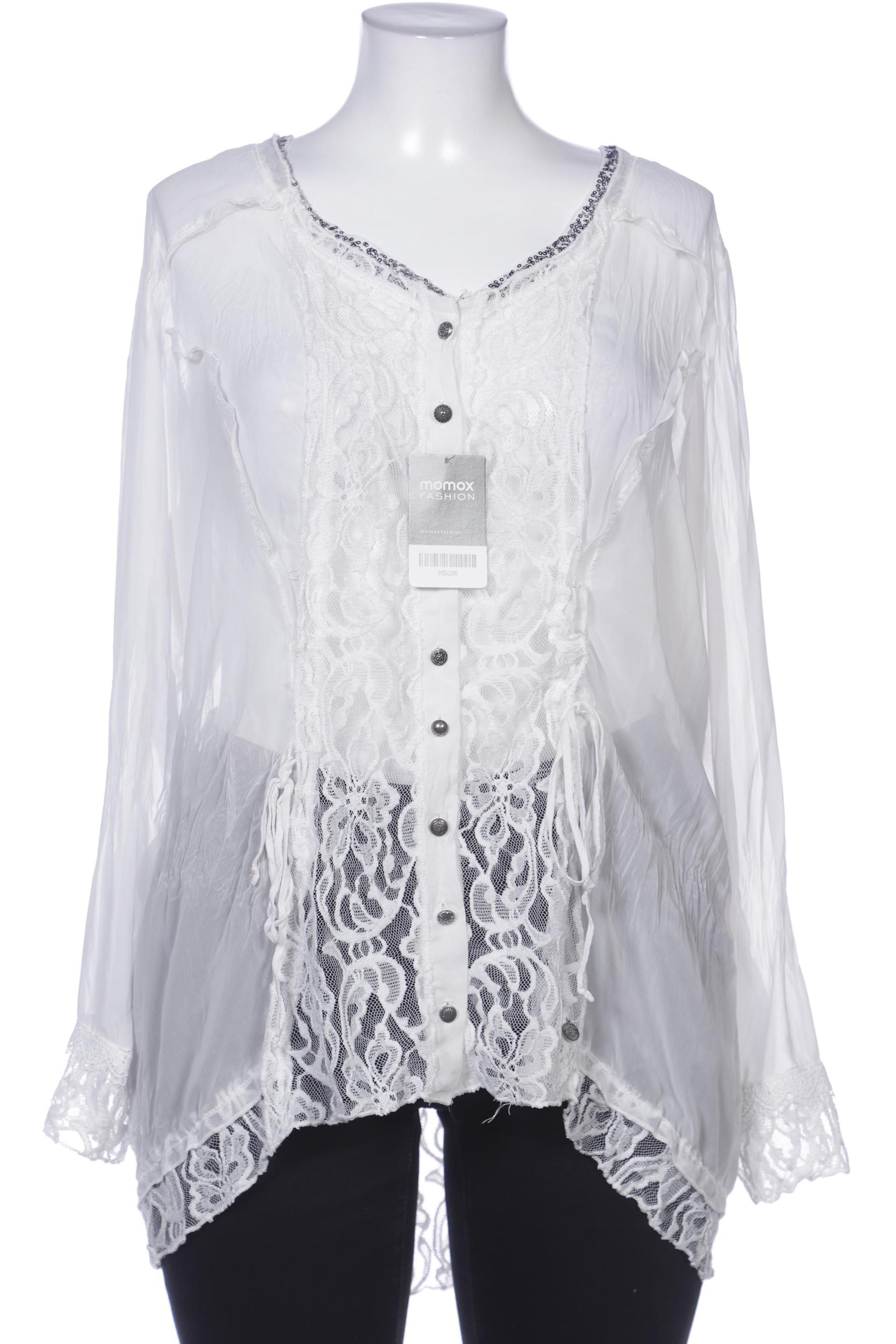 

tredy Damen Bluse, weiß, Gr. 48