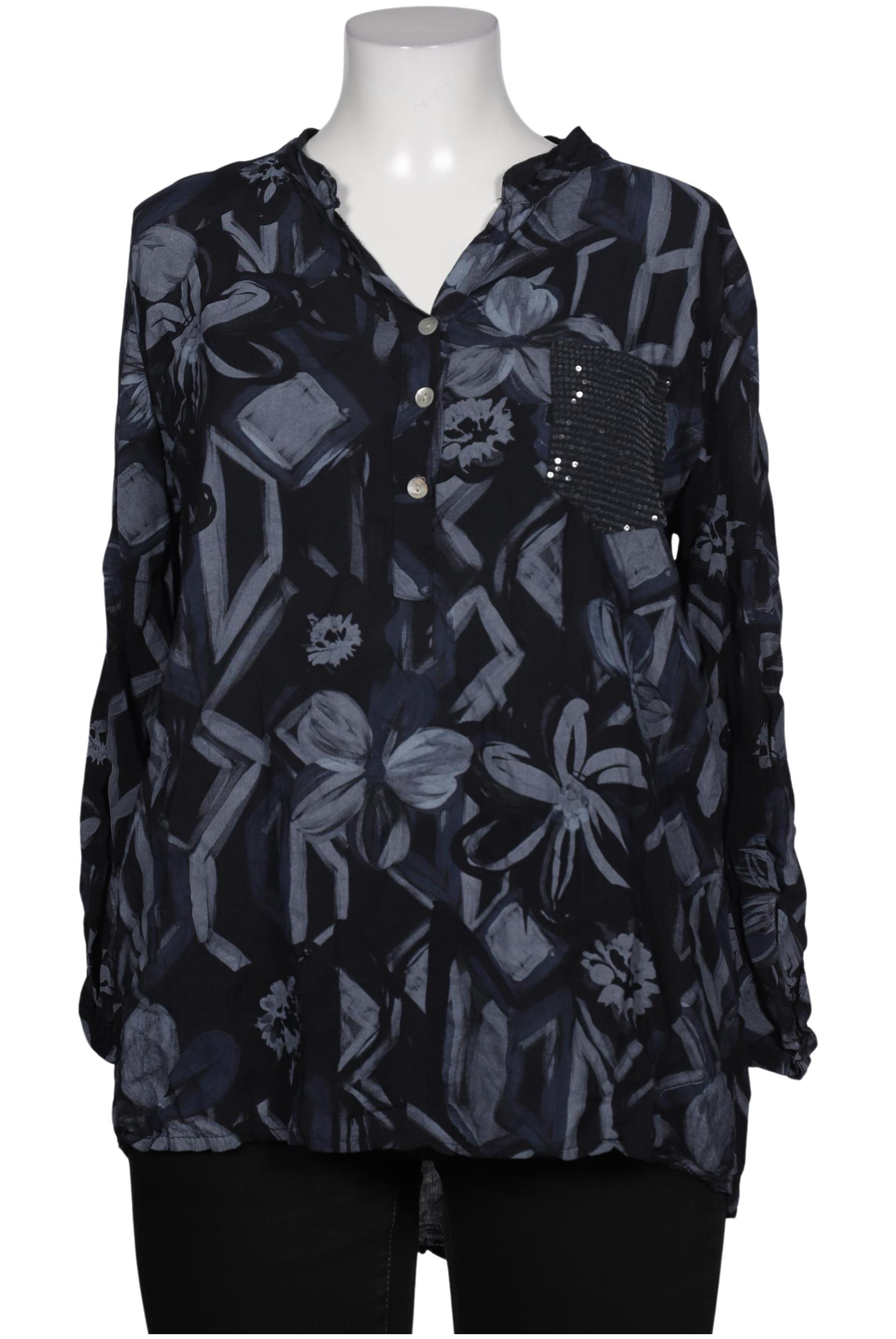 

tredy Damen Bluse, marineblau, Gr. 46