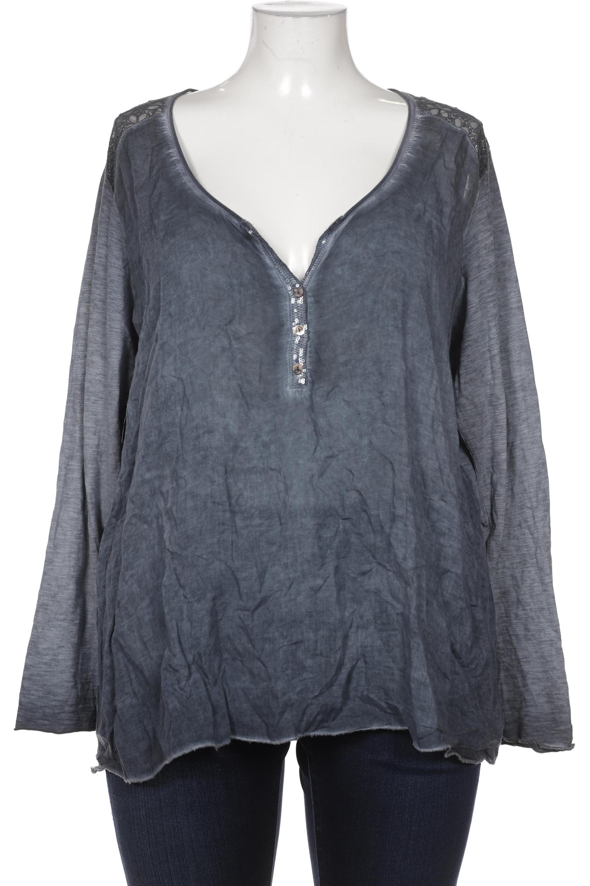 

tredy Damen Bluse, marineblau, Gr. 48