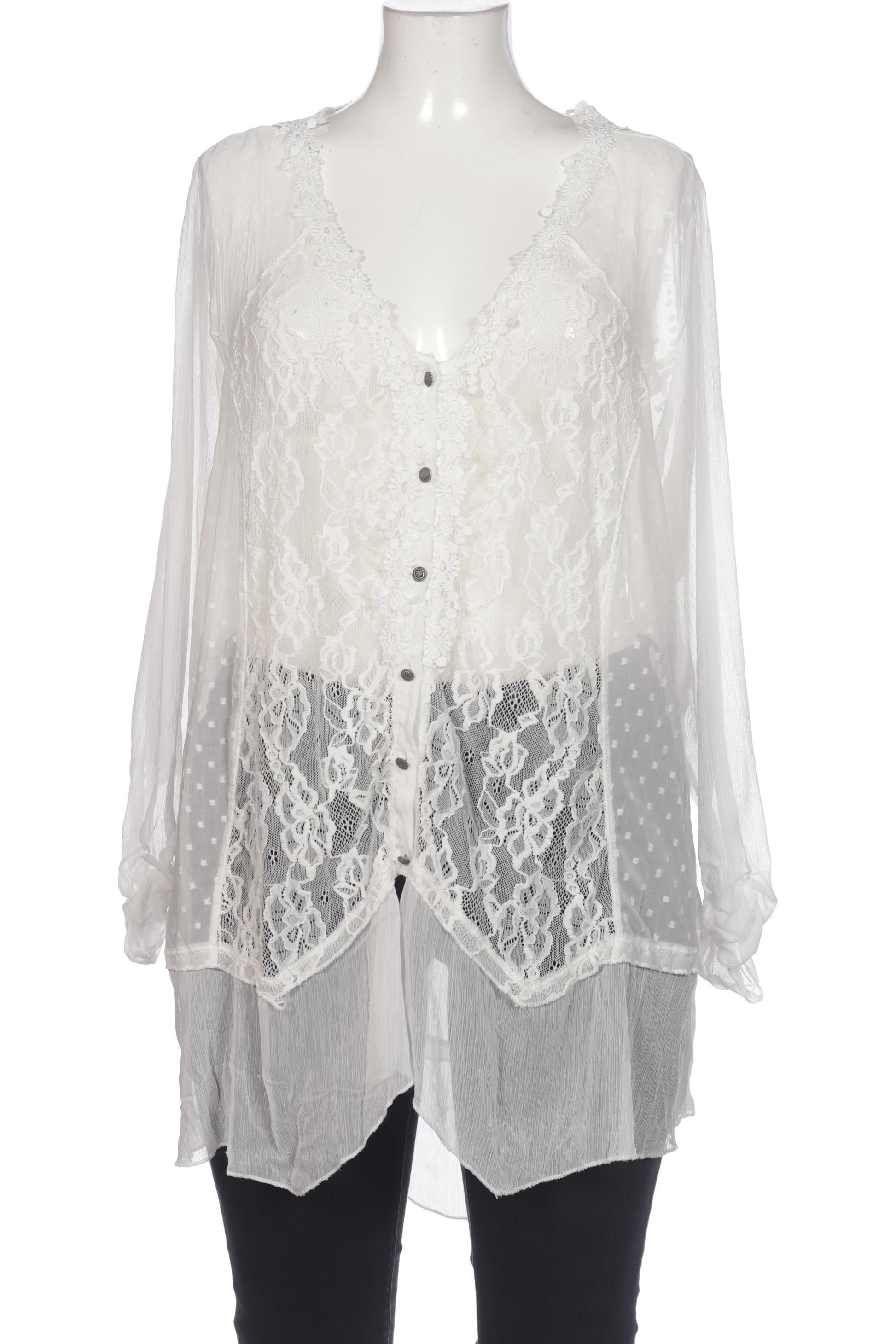

tredy Damen Bluse, weiß, Gr. 48