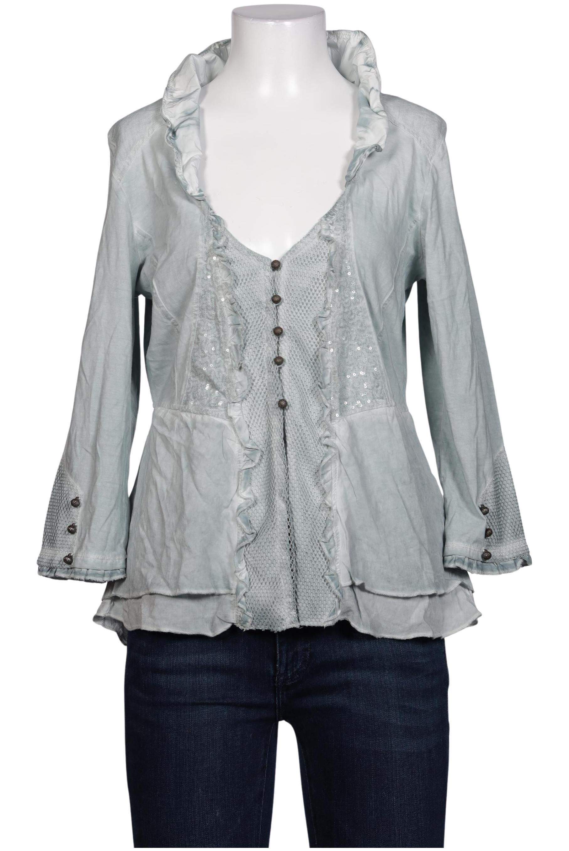 

tredy Damen Bluse, hellblau, Gr. 38