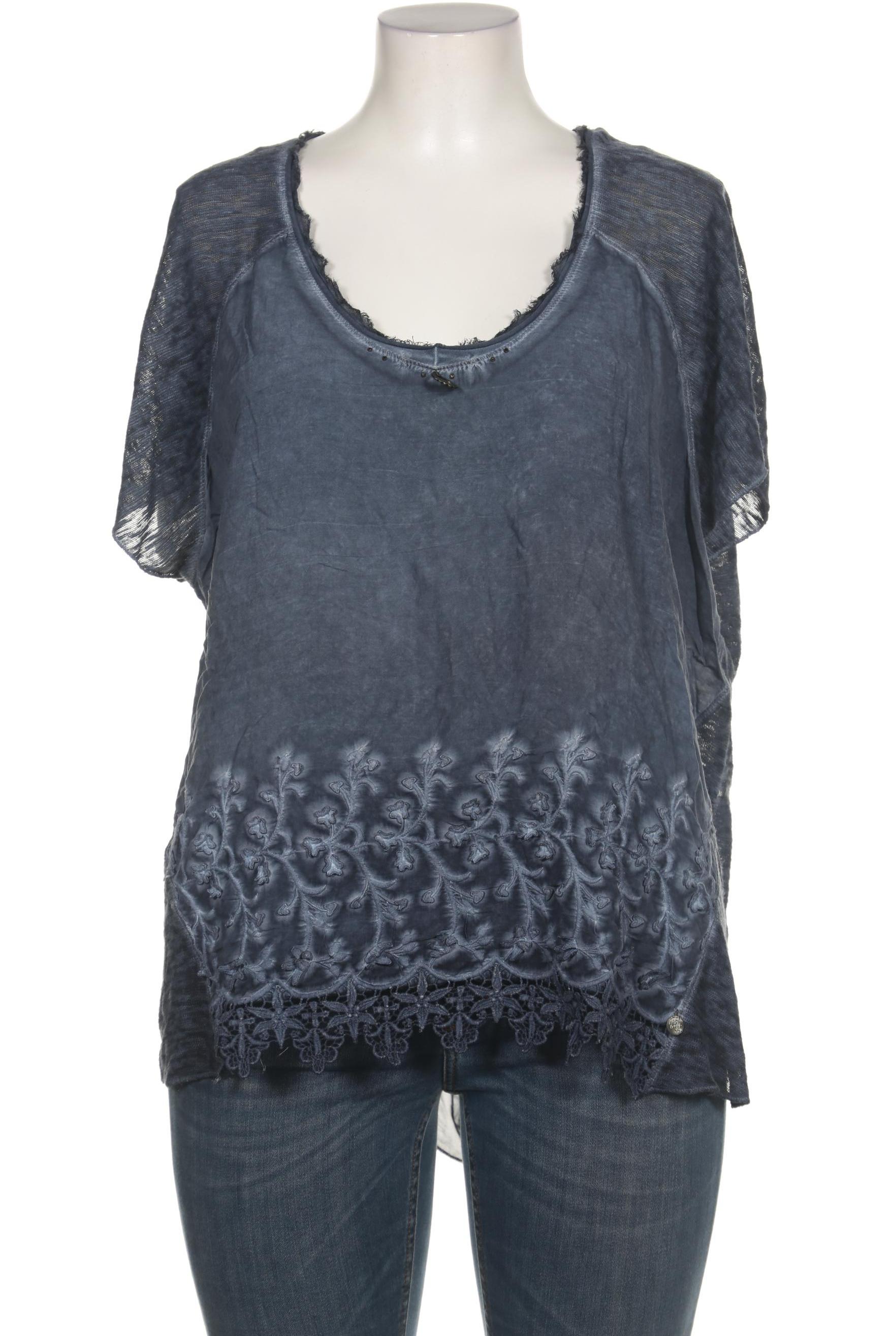 

tredy Damen Bluse, marineblau, Gr. 48