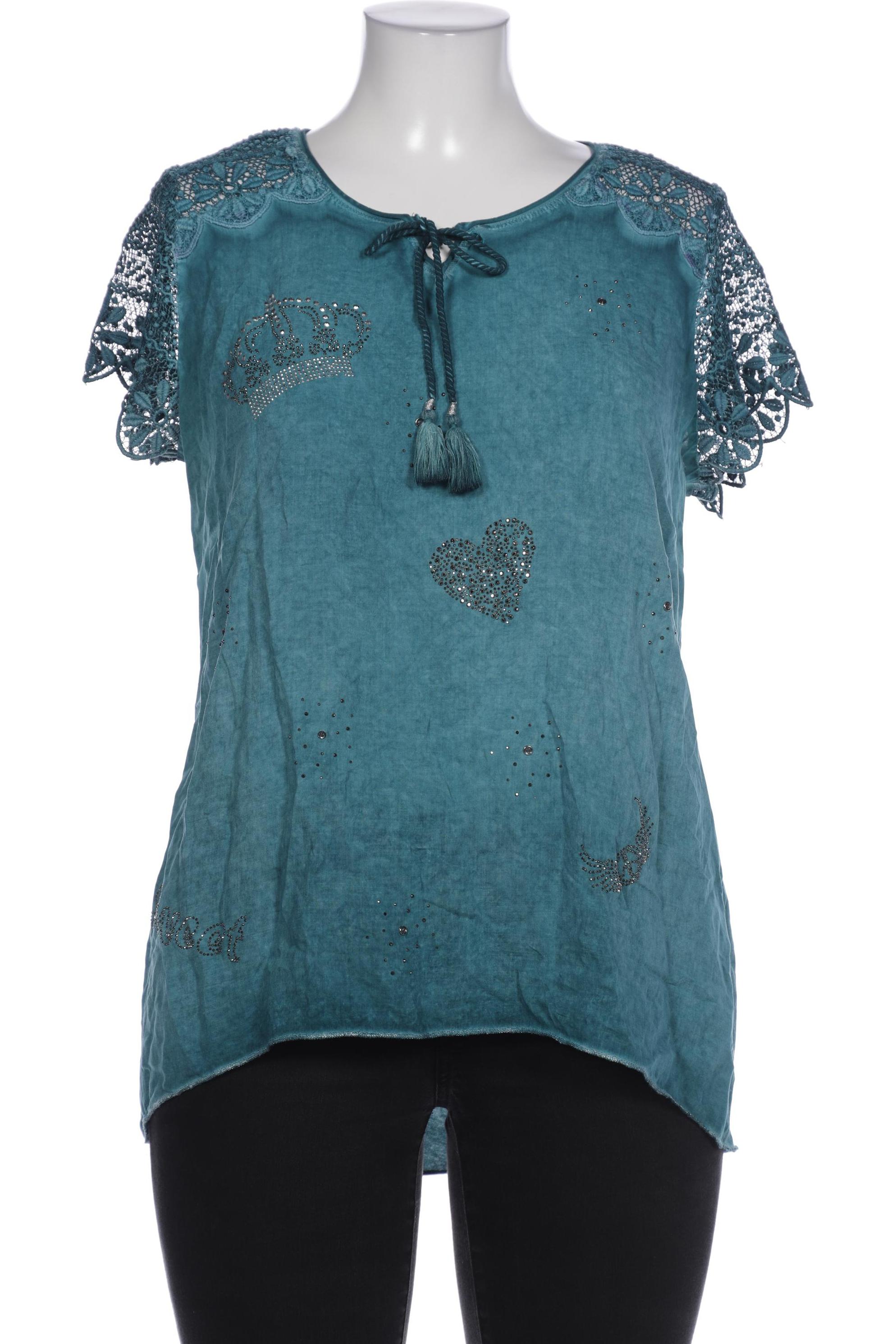 

tredy Damen Bluse, türkis, Gr. 42