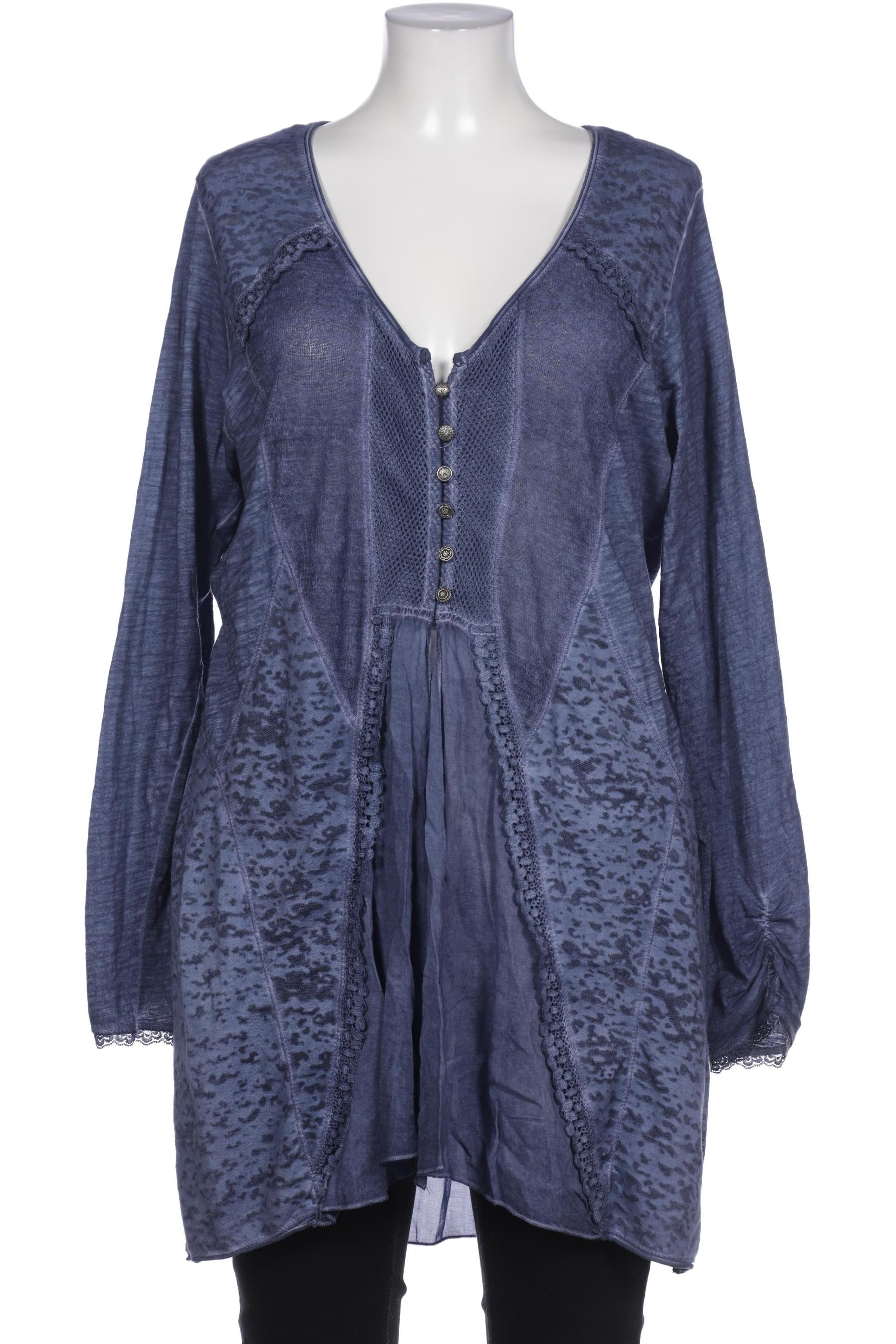 

tredy Damen Bluse, marineblau, Gr. 48