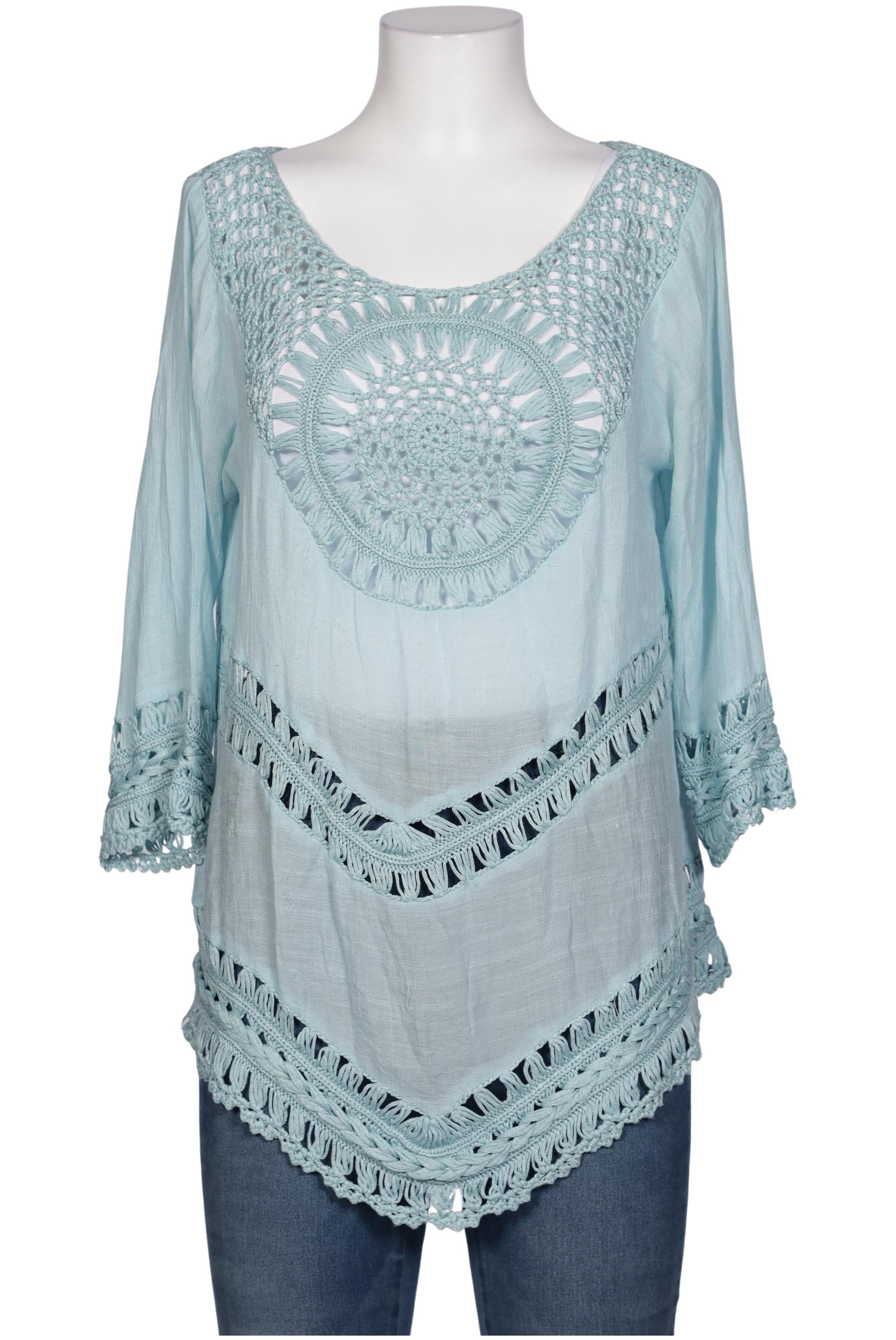 

tredy Damen Bluse, hellblau, Gr. 42