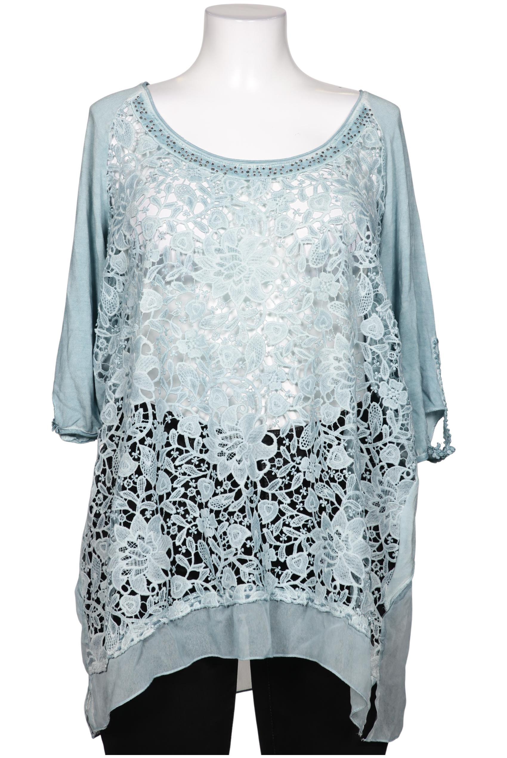 

tredy Damen Bluse, hellblau, Gr. 48