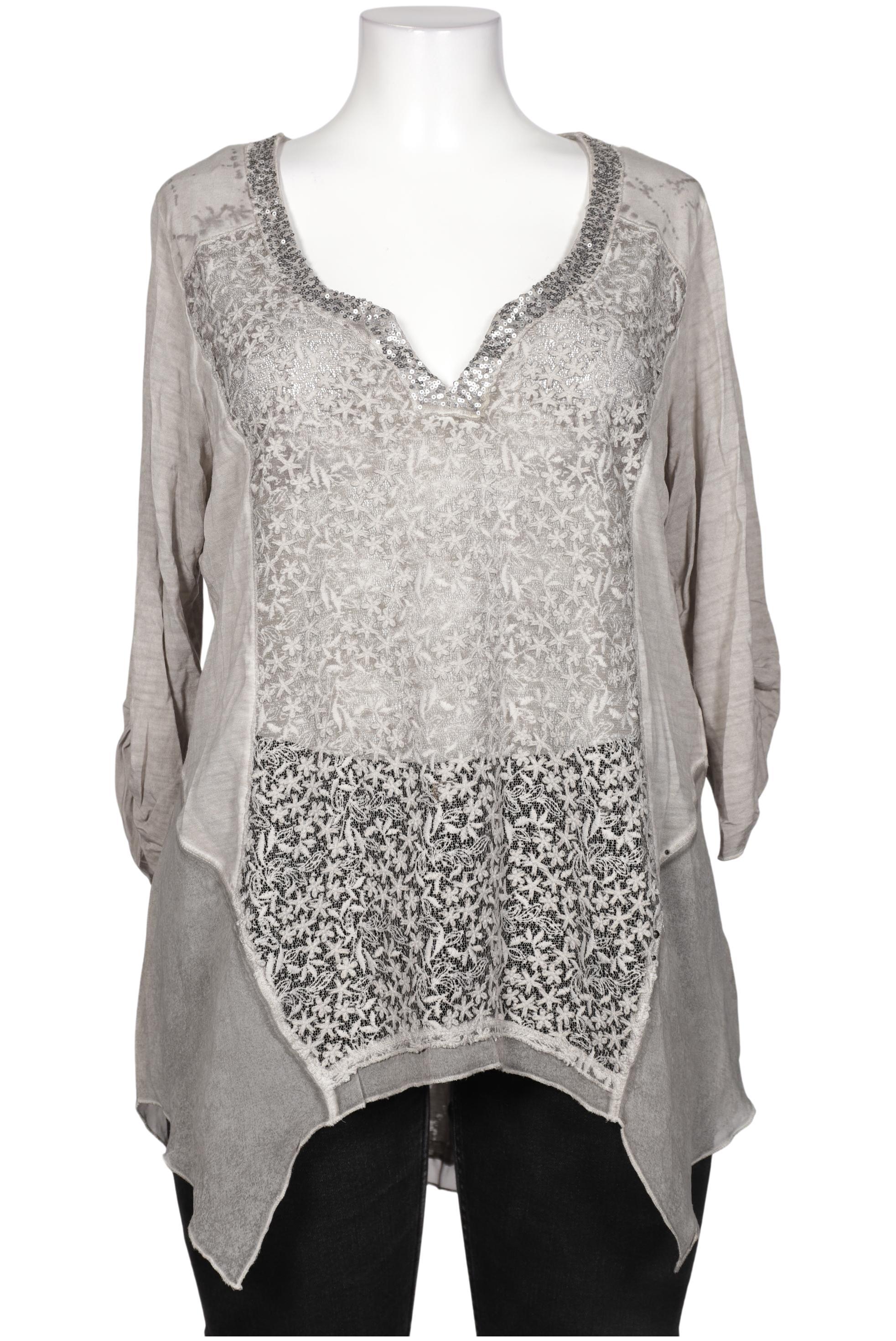 

tredy Damen Bluse, grau, Gr. 46