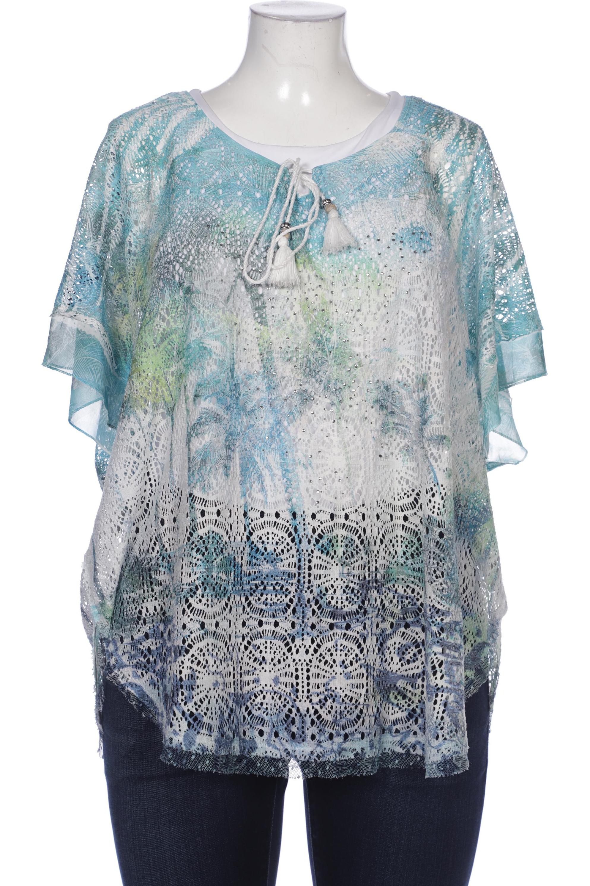 

tredy Damen Bluse, türkis, Gr. 44