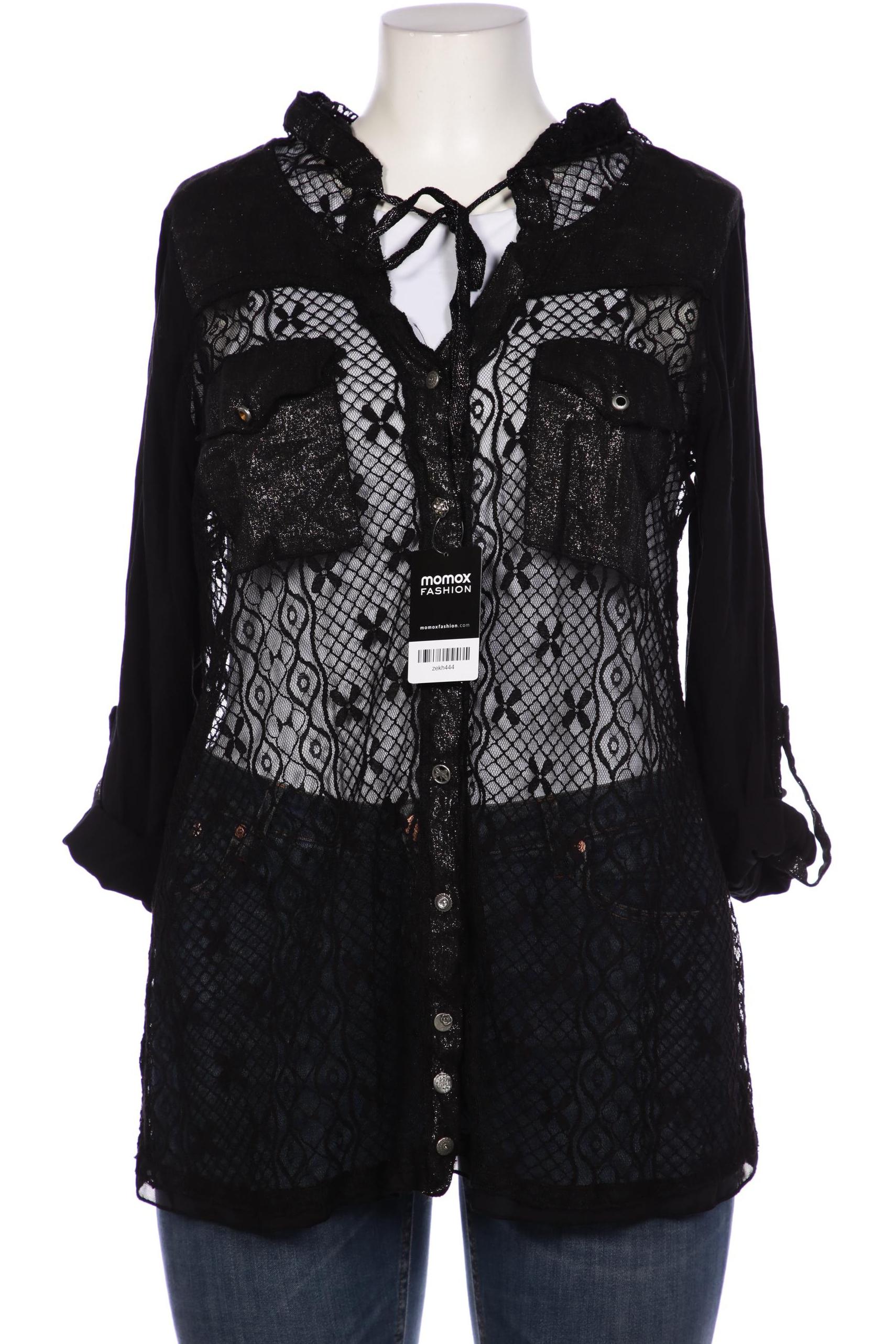 

tredy Damen Bluse, schwarz, Gr. 42