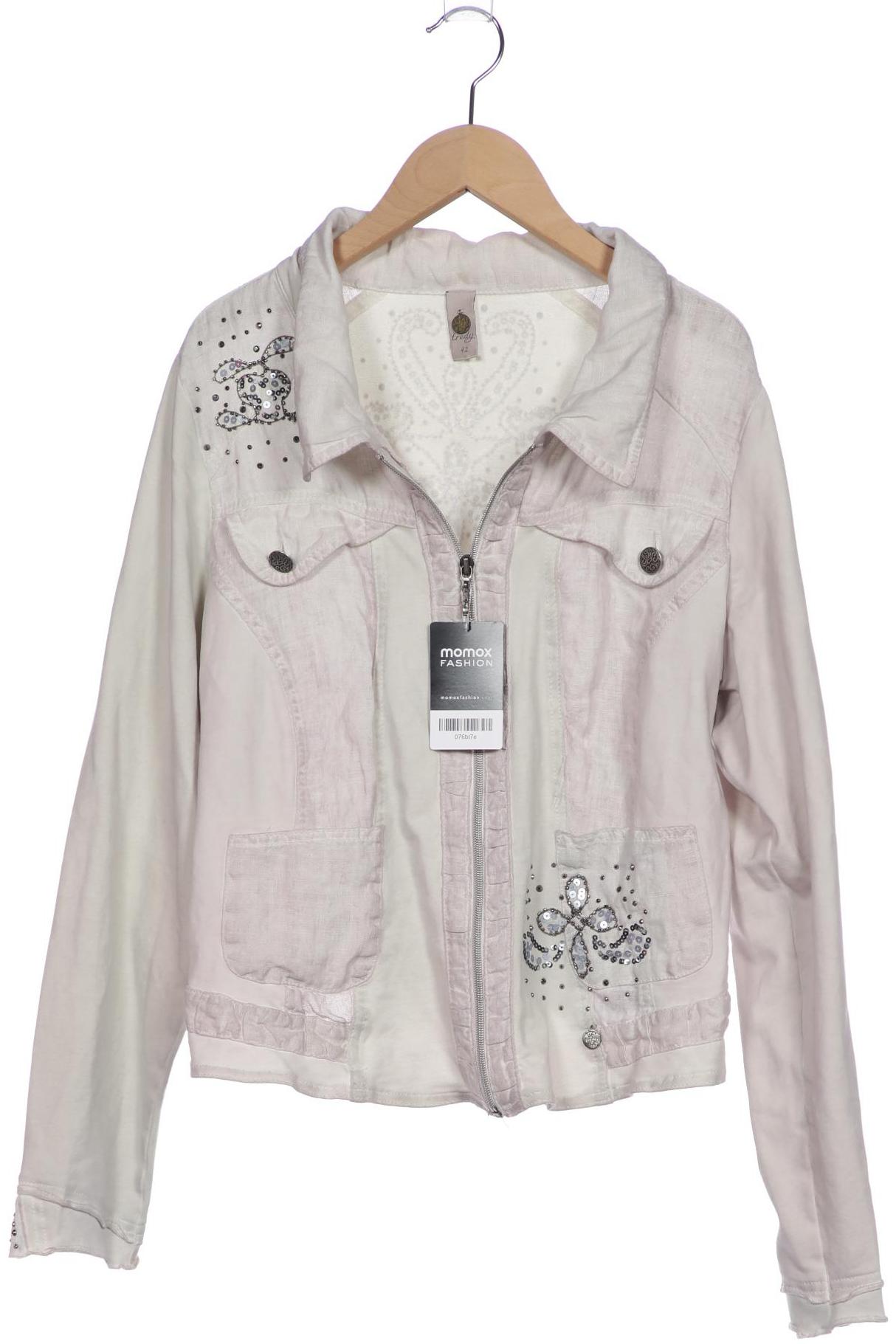 

tredy Damen Jacke, beige, Gr. 42