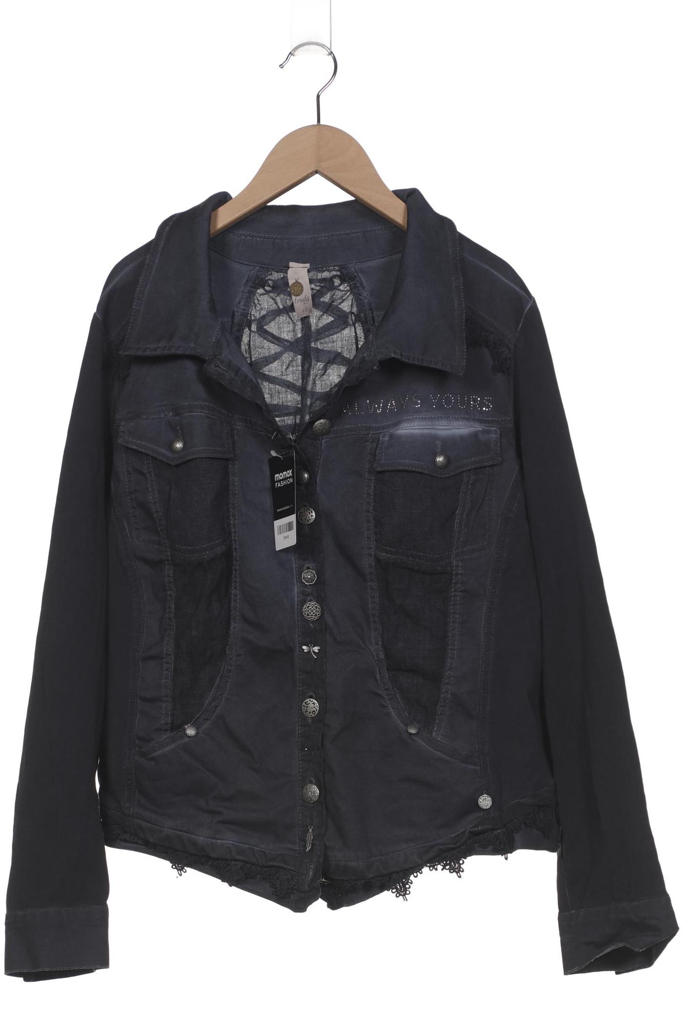 

tredy Damen Jacke, marineblau, Gr. 48