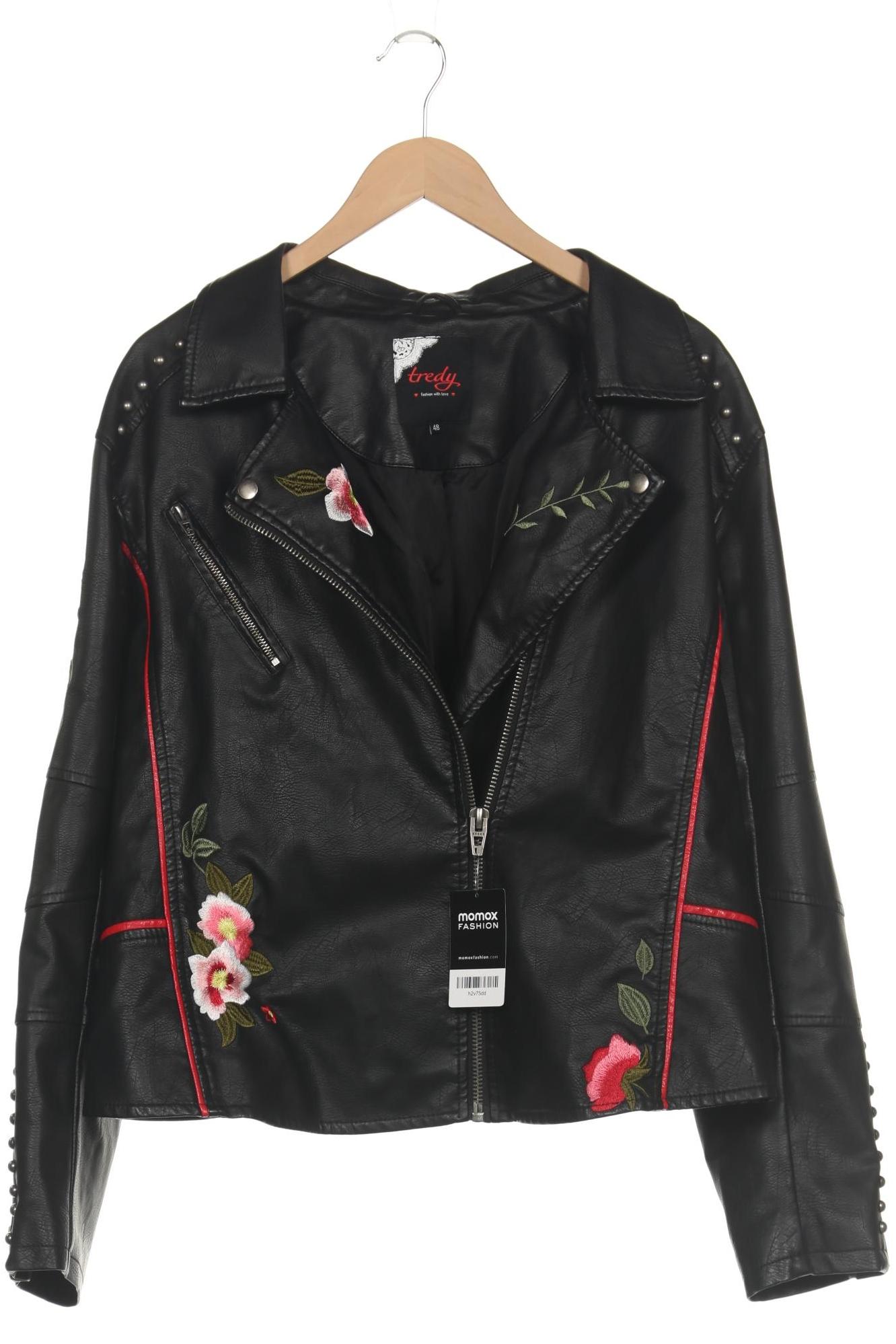 

tredy Damen Jacke, schwarz, Gr. 48