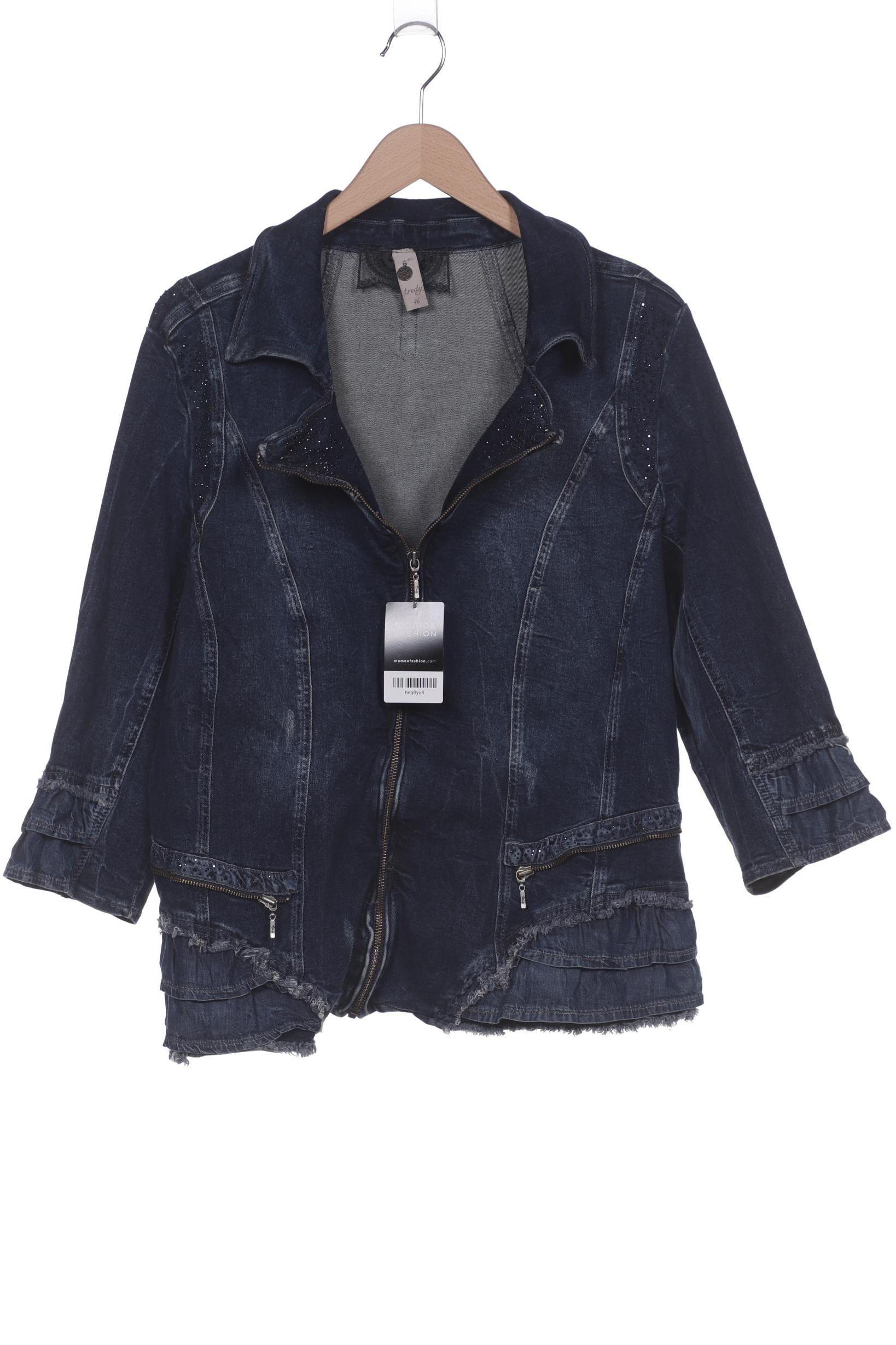 

tredy Damen Jacke, marineblau, Gr. 46