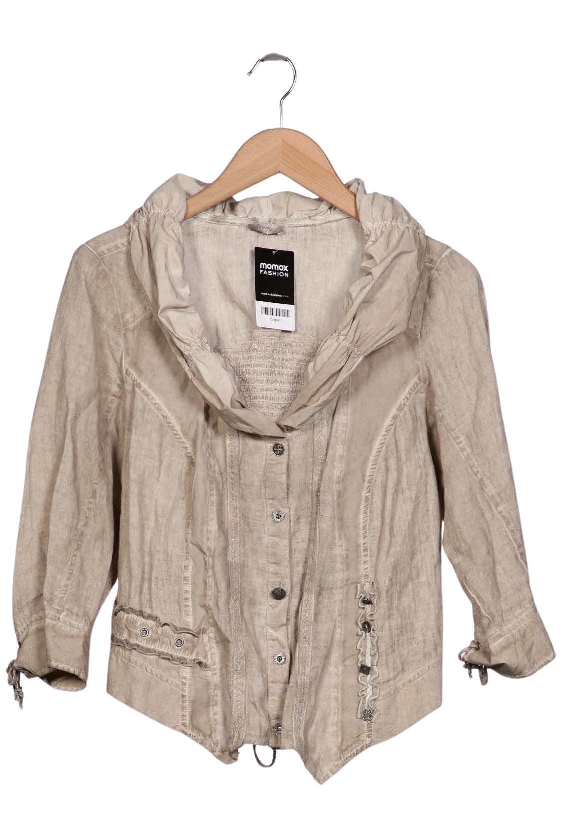 

tredy Damen Jacke, beige, Gr. 42