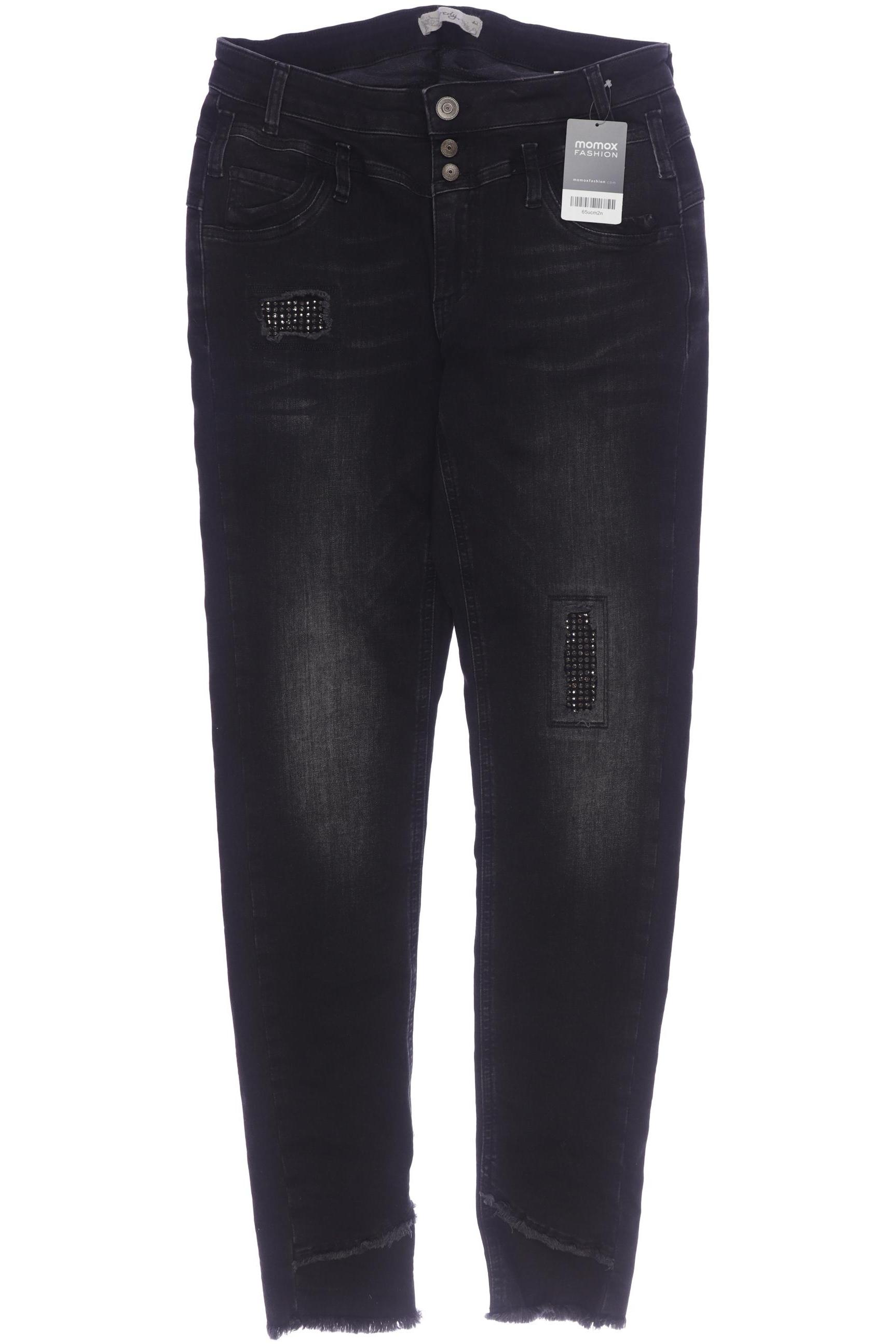 

tredy Damen Jeans, schwarz, Gr. 42
