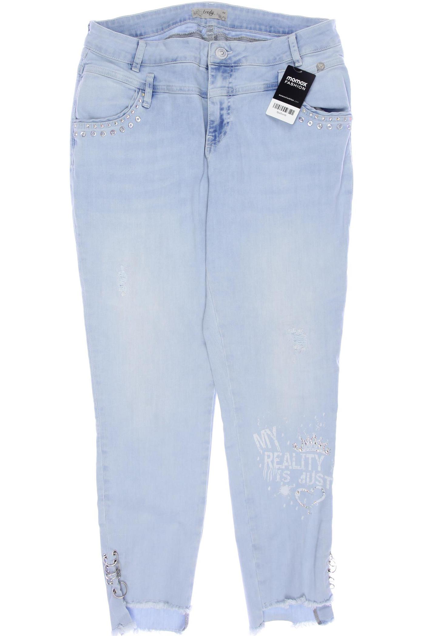 

tredy Damen Jeans, hellblau, Gr. 44