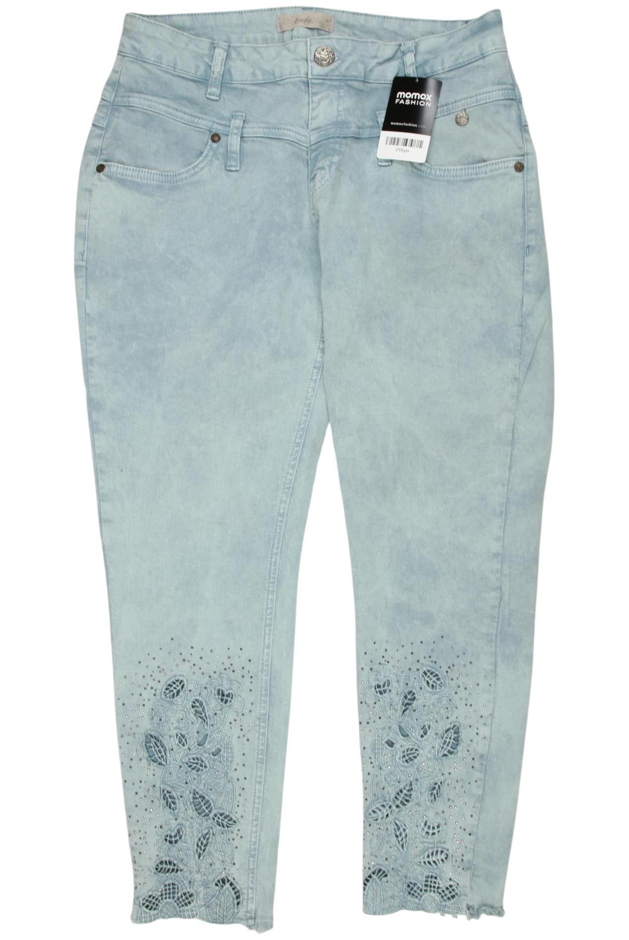 

tredy Damen Jeans, hellgrün, Gr. 40