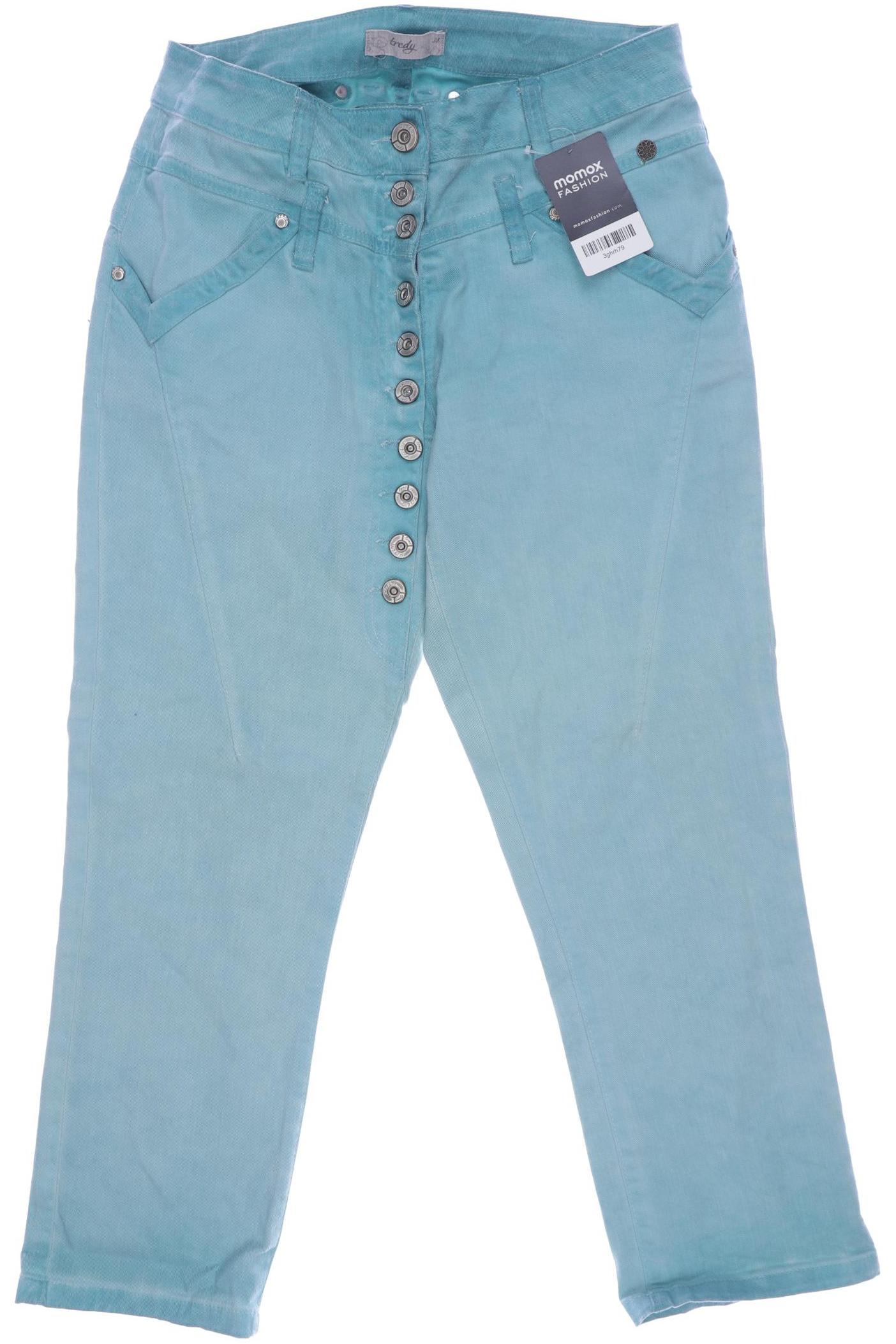 

tredy Damen Jeans, türkis, Gr. 38
