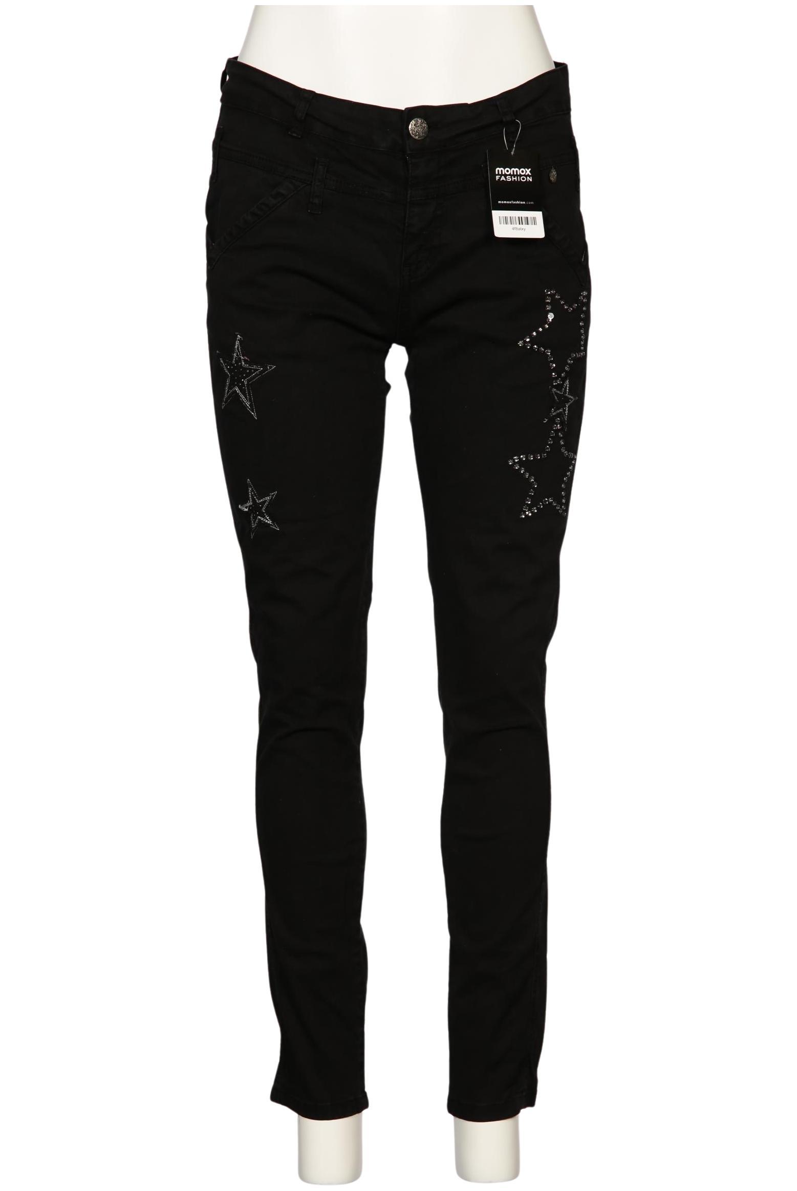 

tredy Damen Jeans, schwarz, Gr. 33