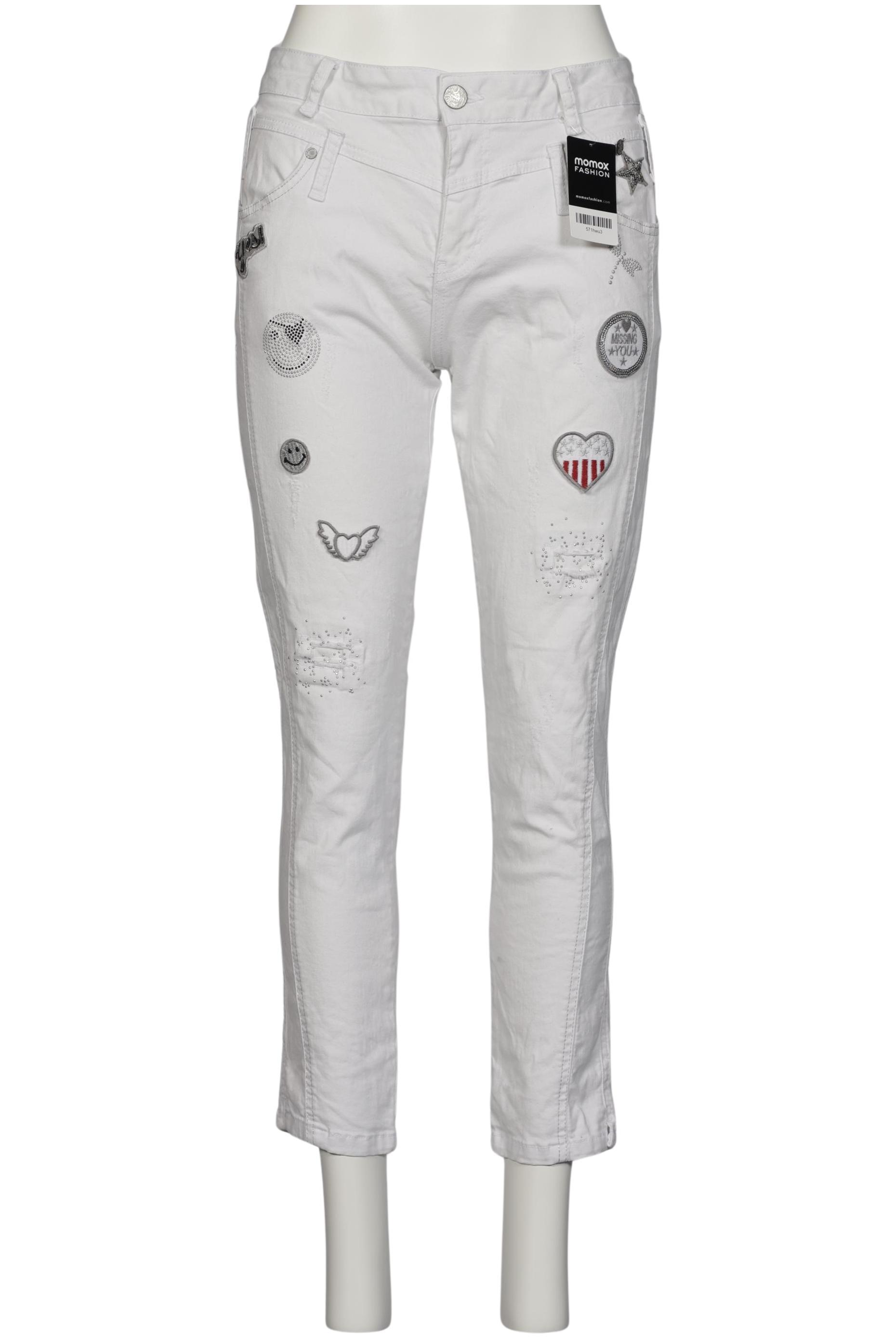 

tredy Damen Jeans, weiß, Gr. 42