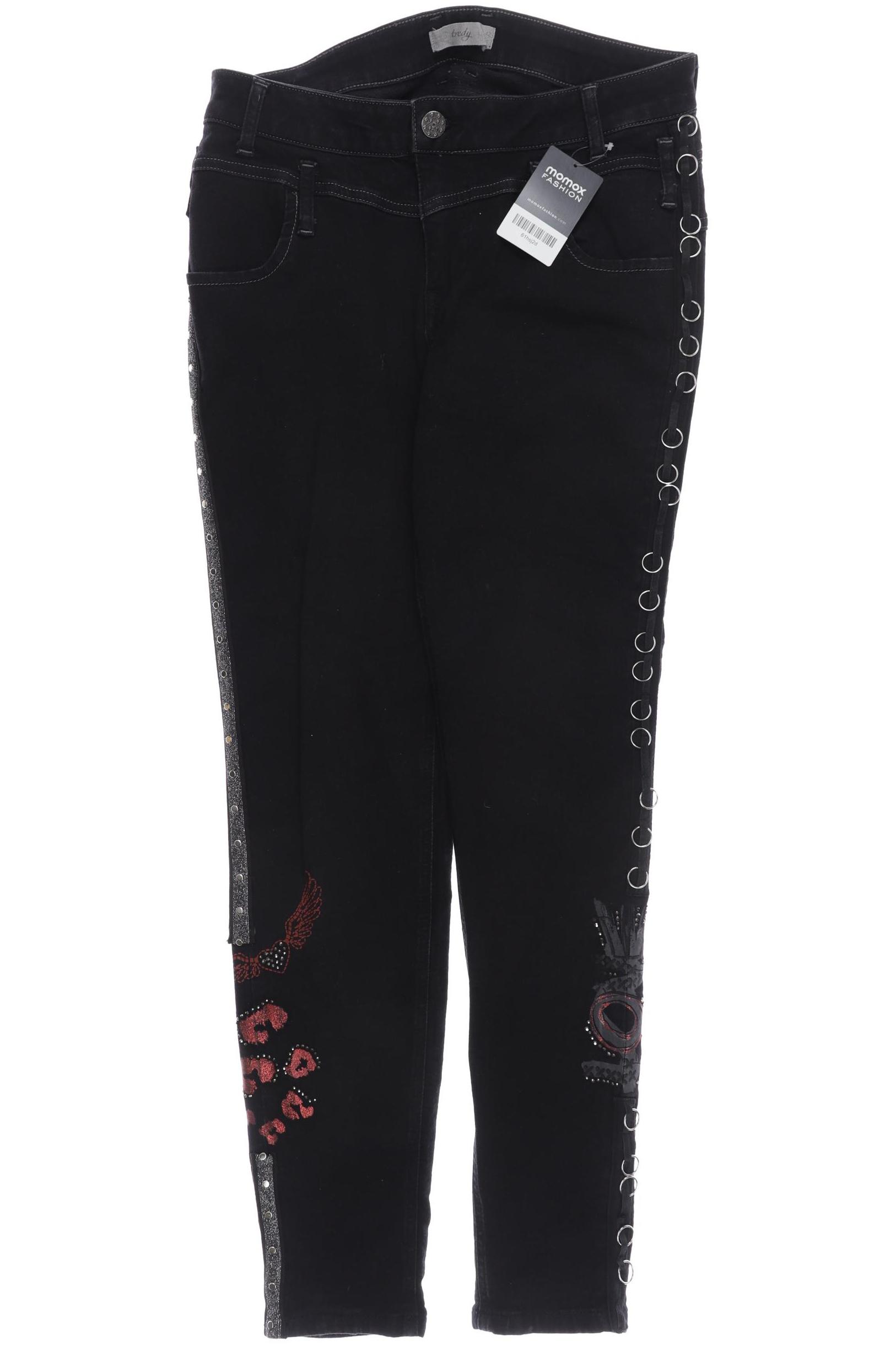 

tredy Damen Jeans, schwarz