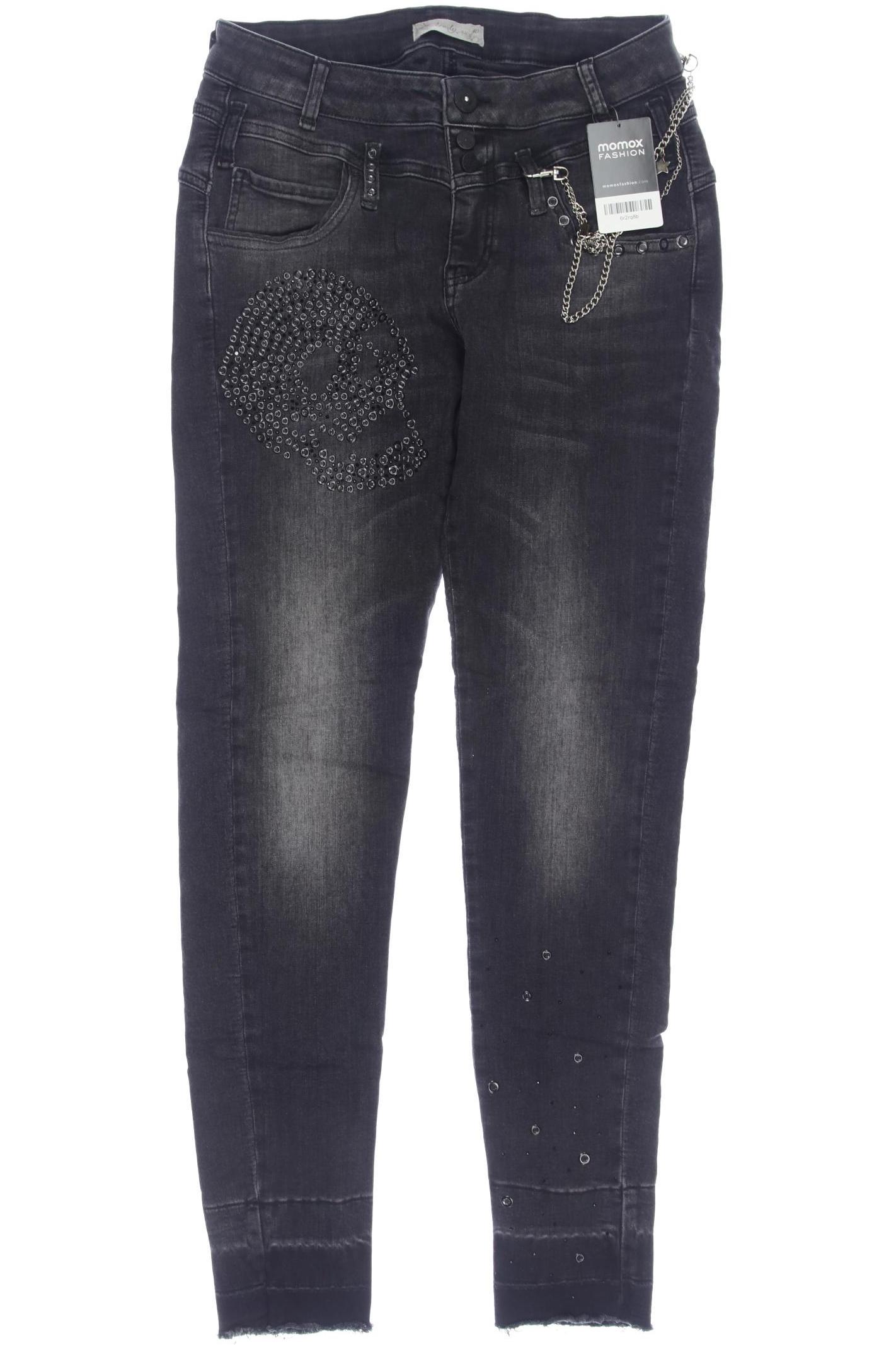 

tredy Damen Jeans, schwarz, Gr. 40