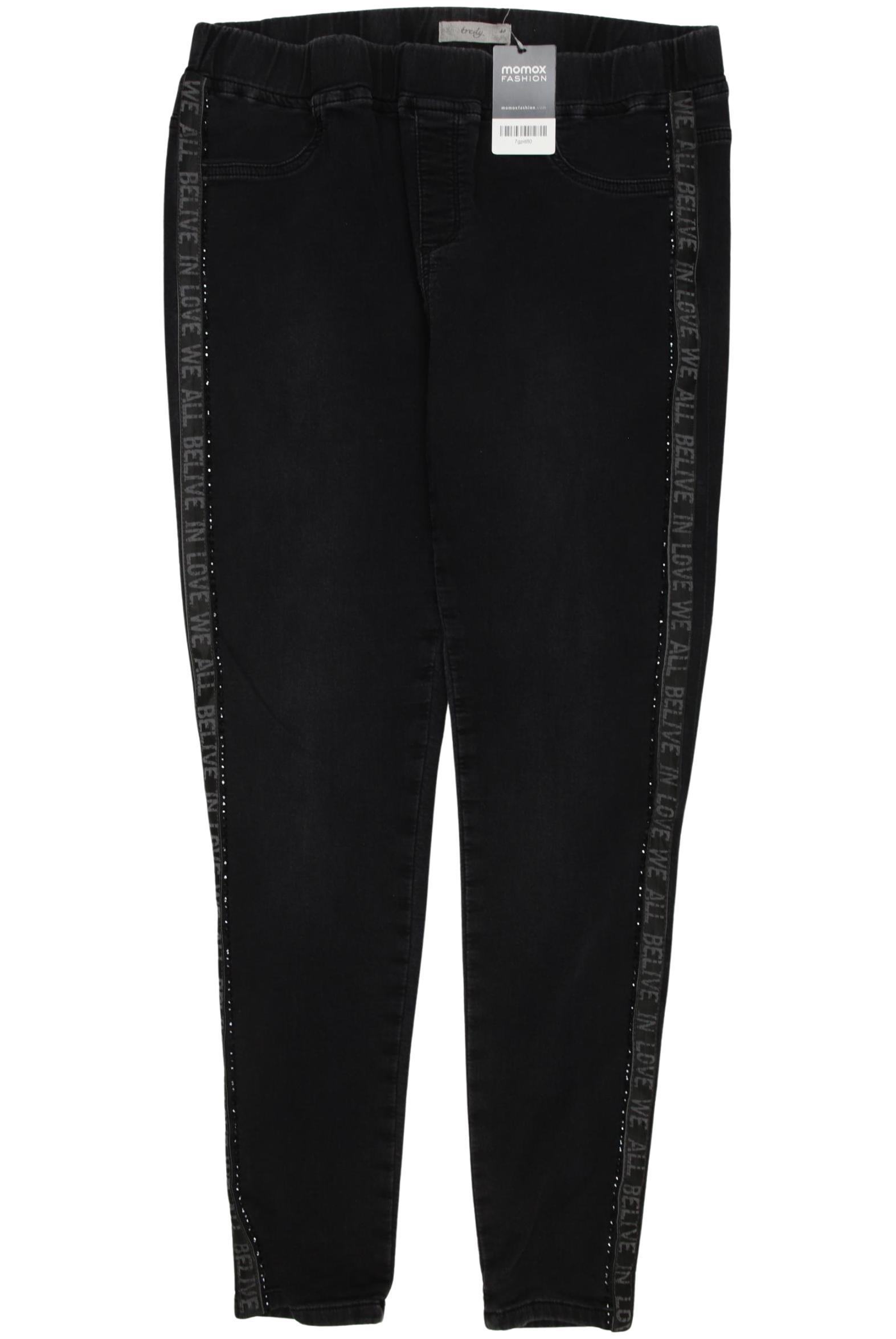 

tredy Damen Jeans, schwarz, Gr. 44