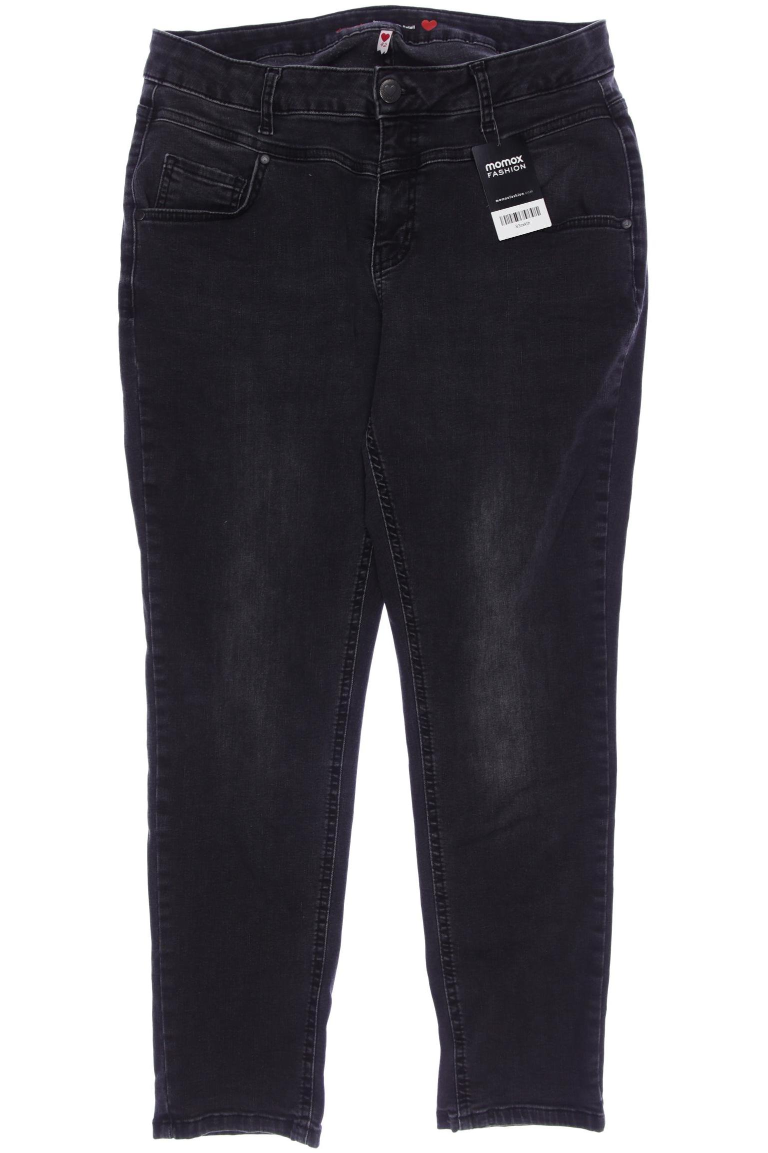 

tredy Damen Jeans, schwarz, Gr. 42