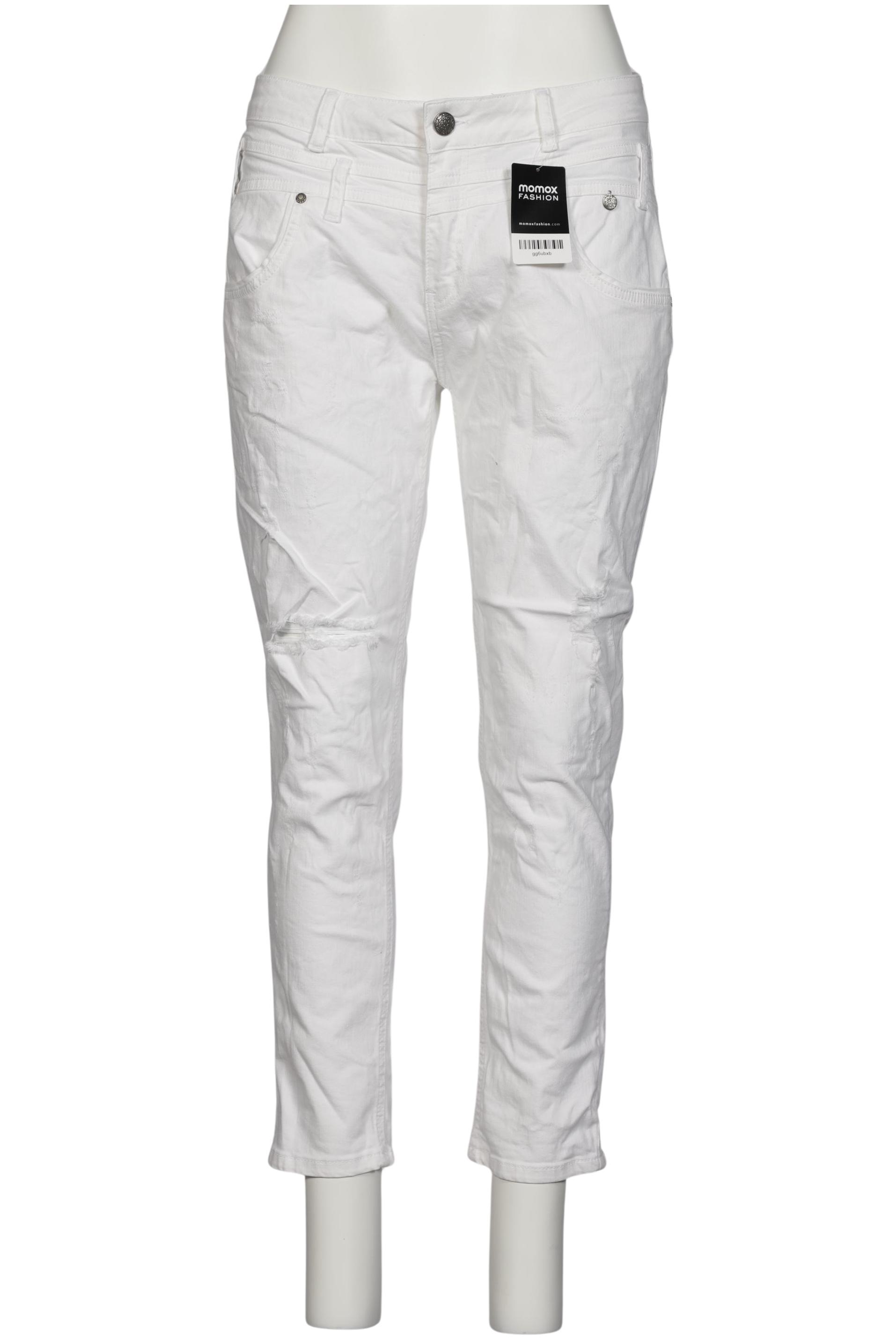 

tredy Damen Jeans, weiß, Gr. 44