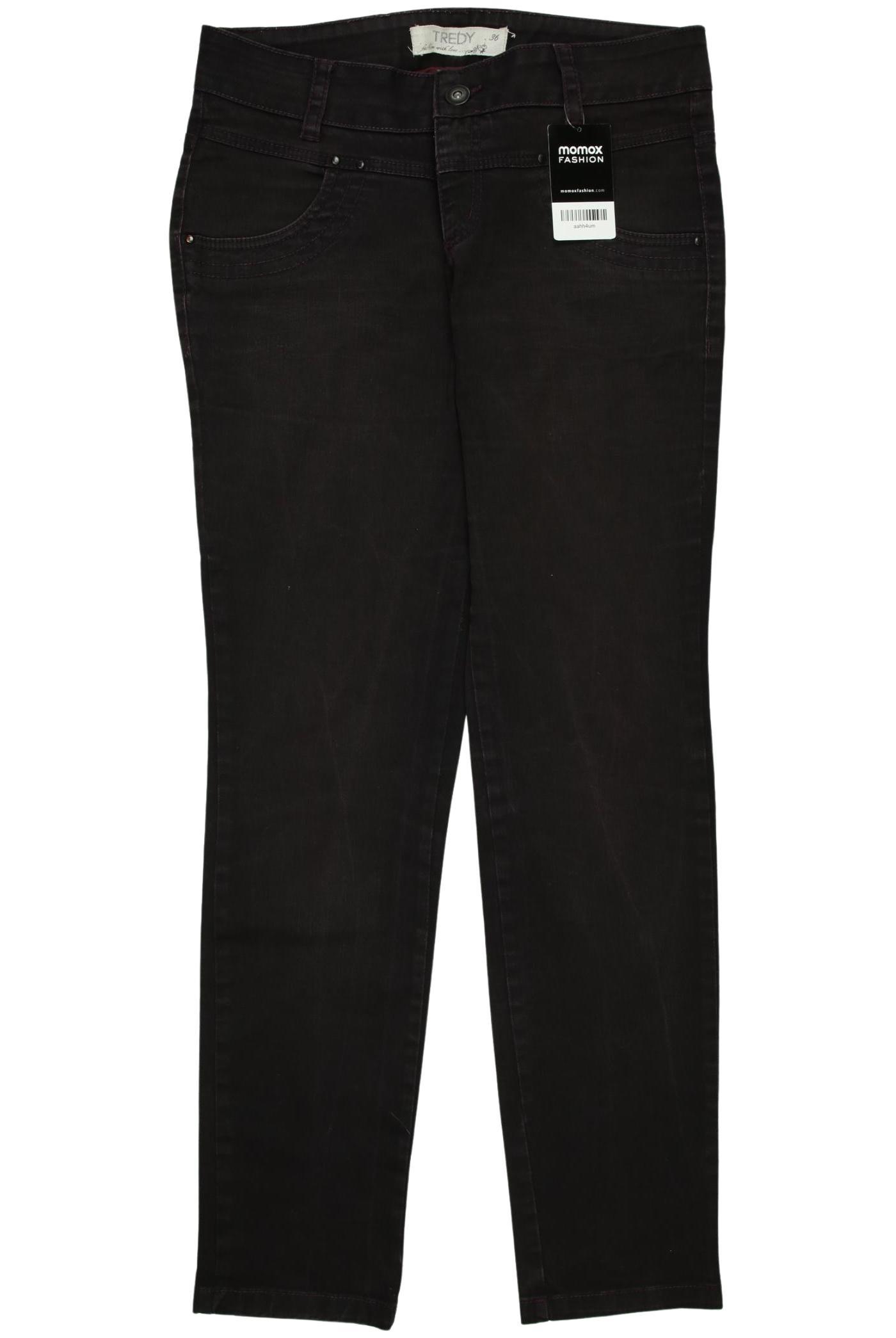 

tredy Damen Jeans, schwarz, Gr. 36