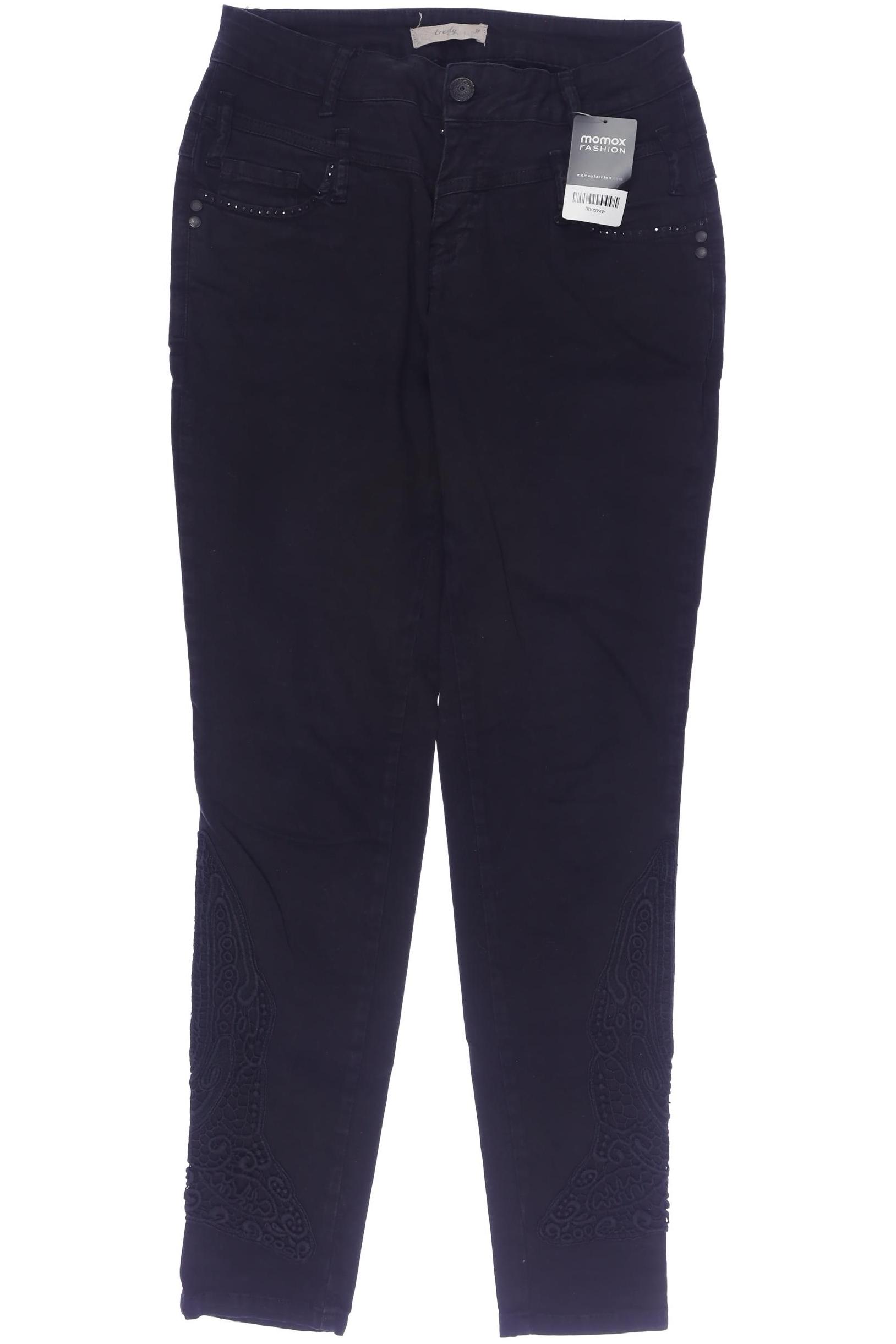 

tredy Damen Jeans, schwarz, Gr. 38