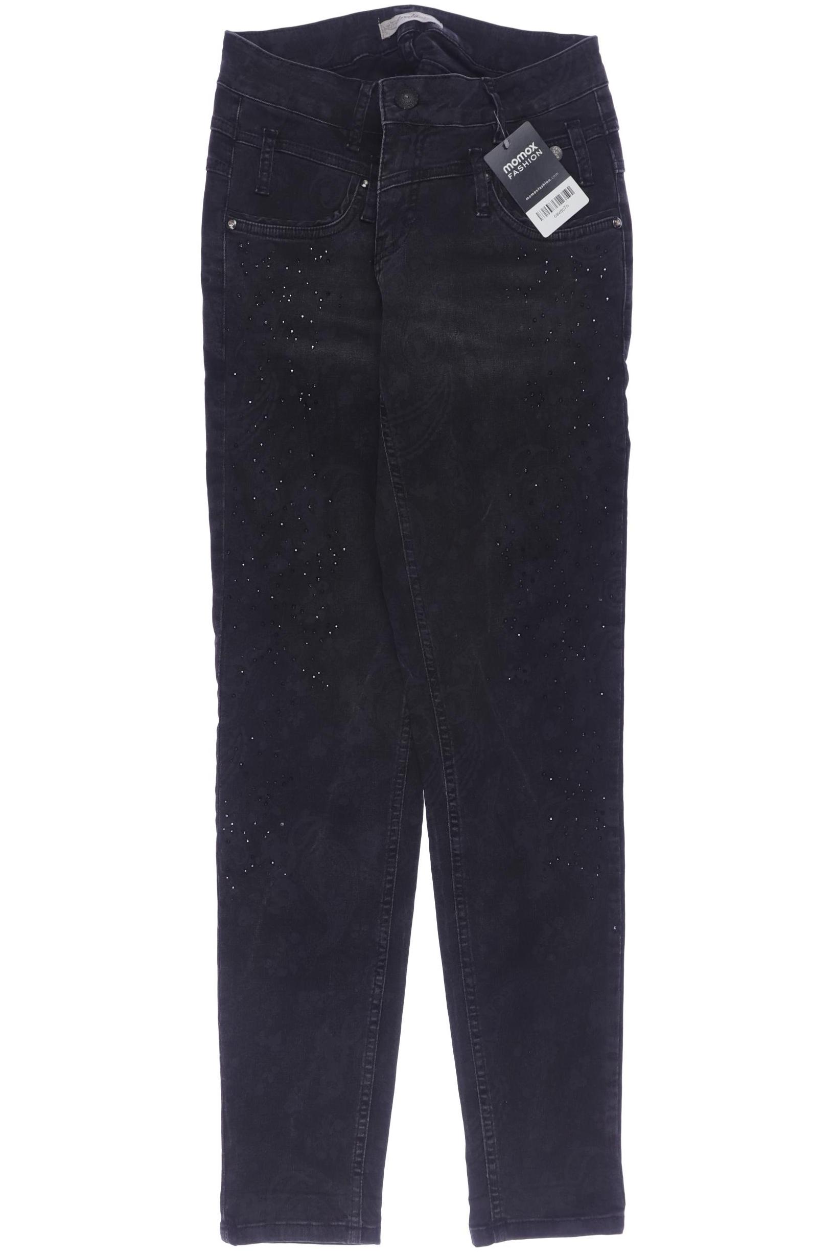 

tredy Damen Jeans, schwarz, Gr. 38