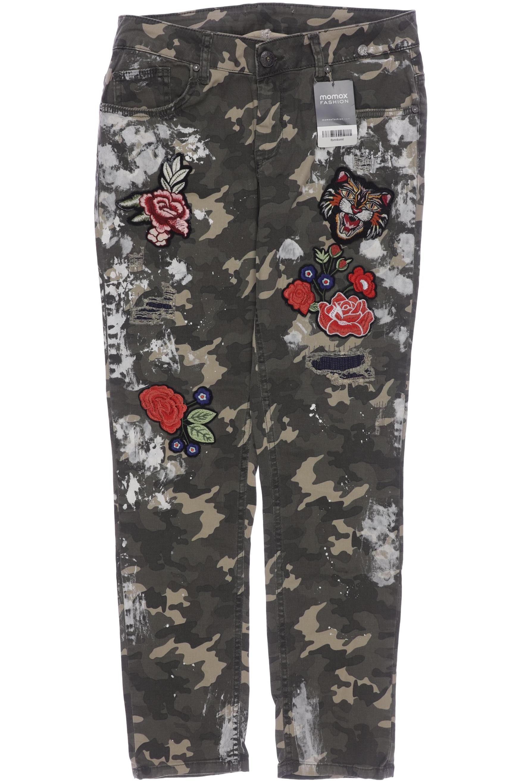 

tredy Damen Jeans, grün, Gr. 31