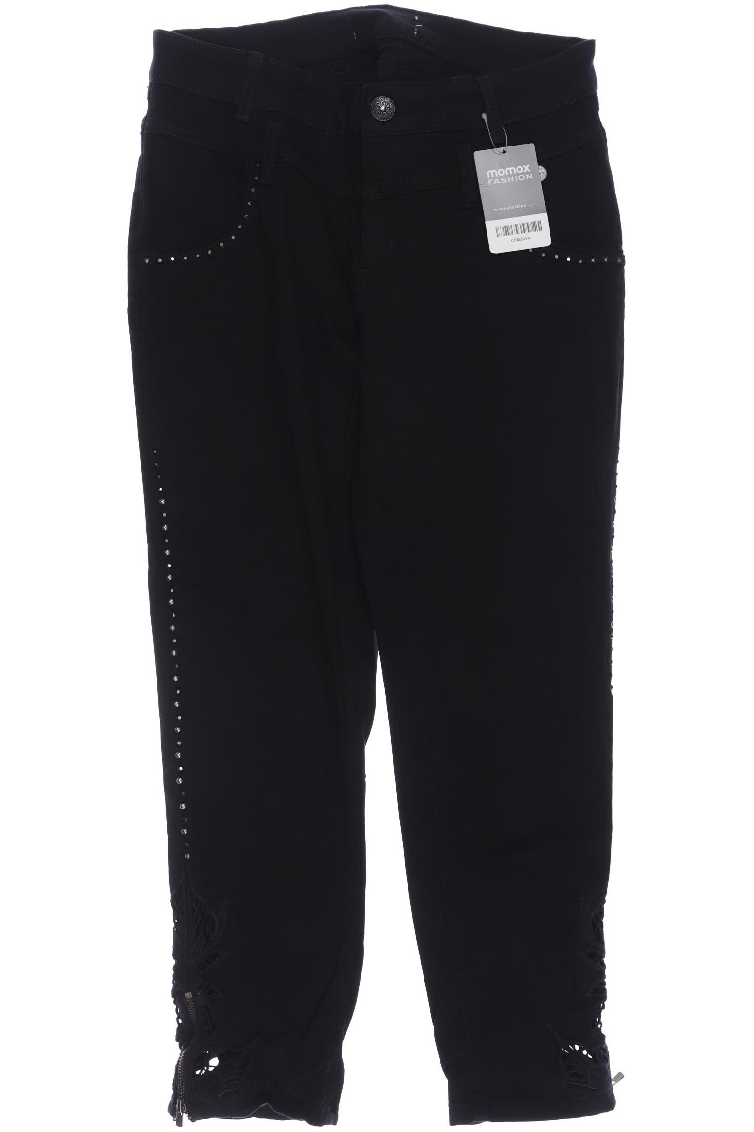 

tredy Damen Jeans, schwarz, Gr. 28