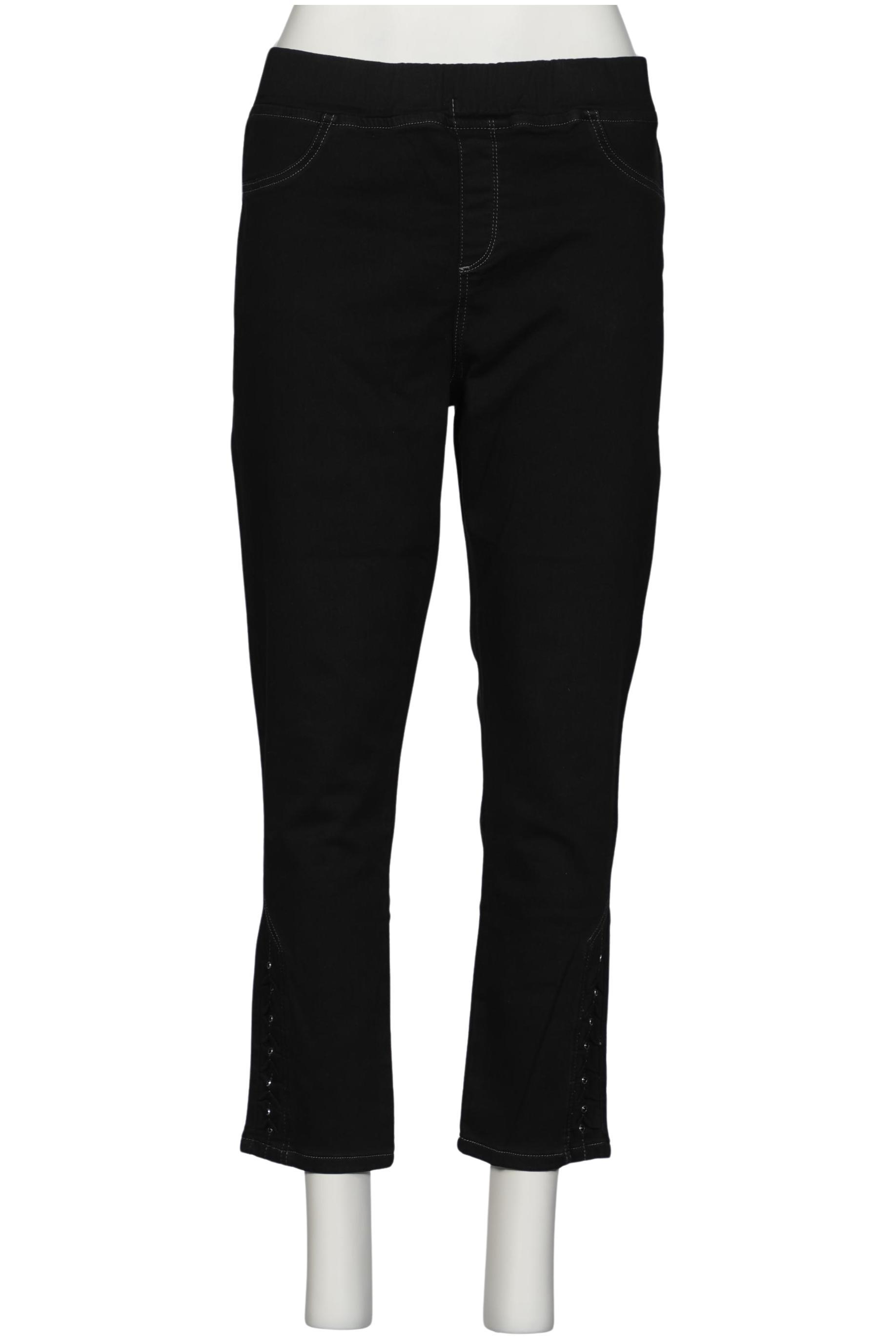 

tredy Damen Jeans, schwarz, Gr. 44