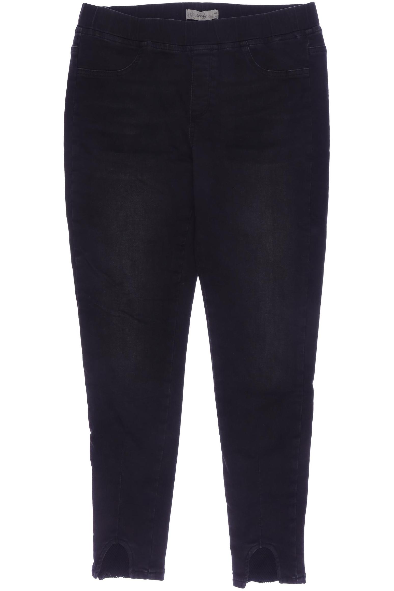 

tredy Damen Jeans, schwarz, Gr. 42