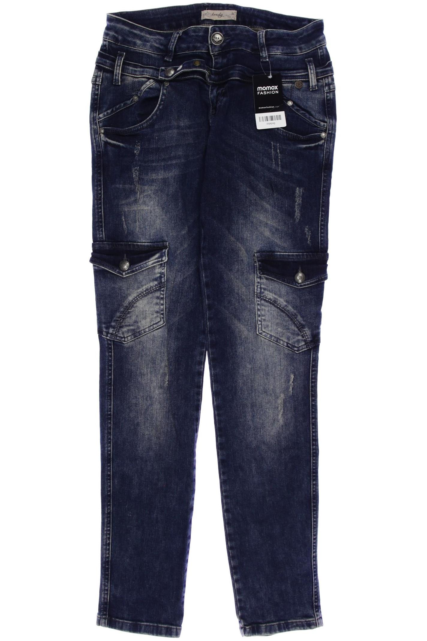 

tredy Damen Jeans, marineblau, Gr. 36