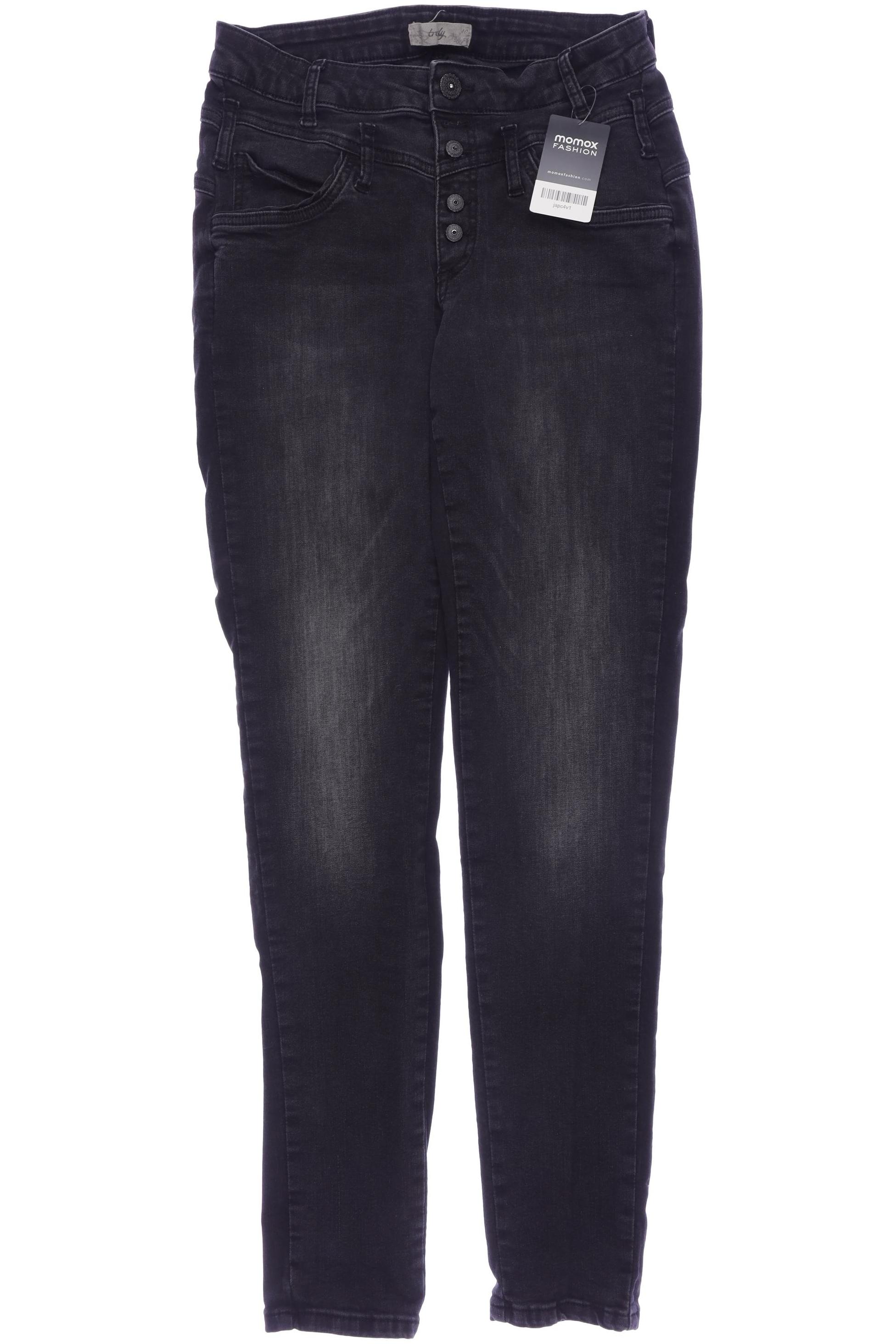 

tredy Damen Jeans, schwarz, Gr. 40