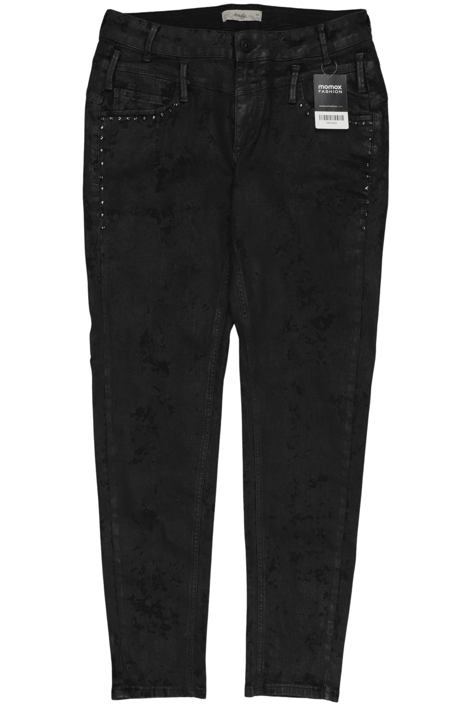 

tredy Damen Jeans, schwarz, Gr. 42