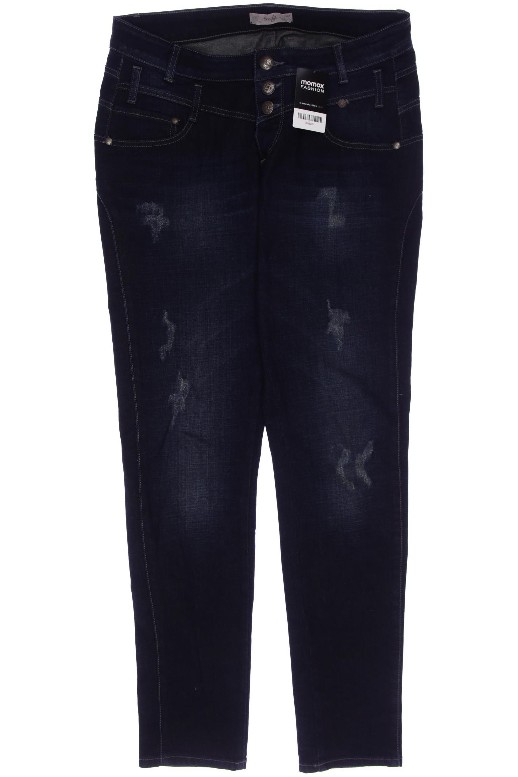 

tredy Damen Jeans, marineblau, Gr. 42