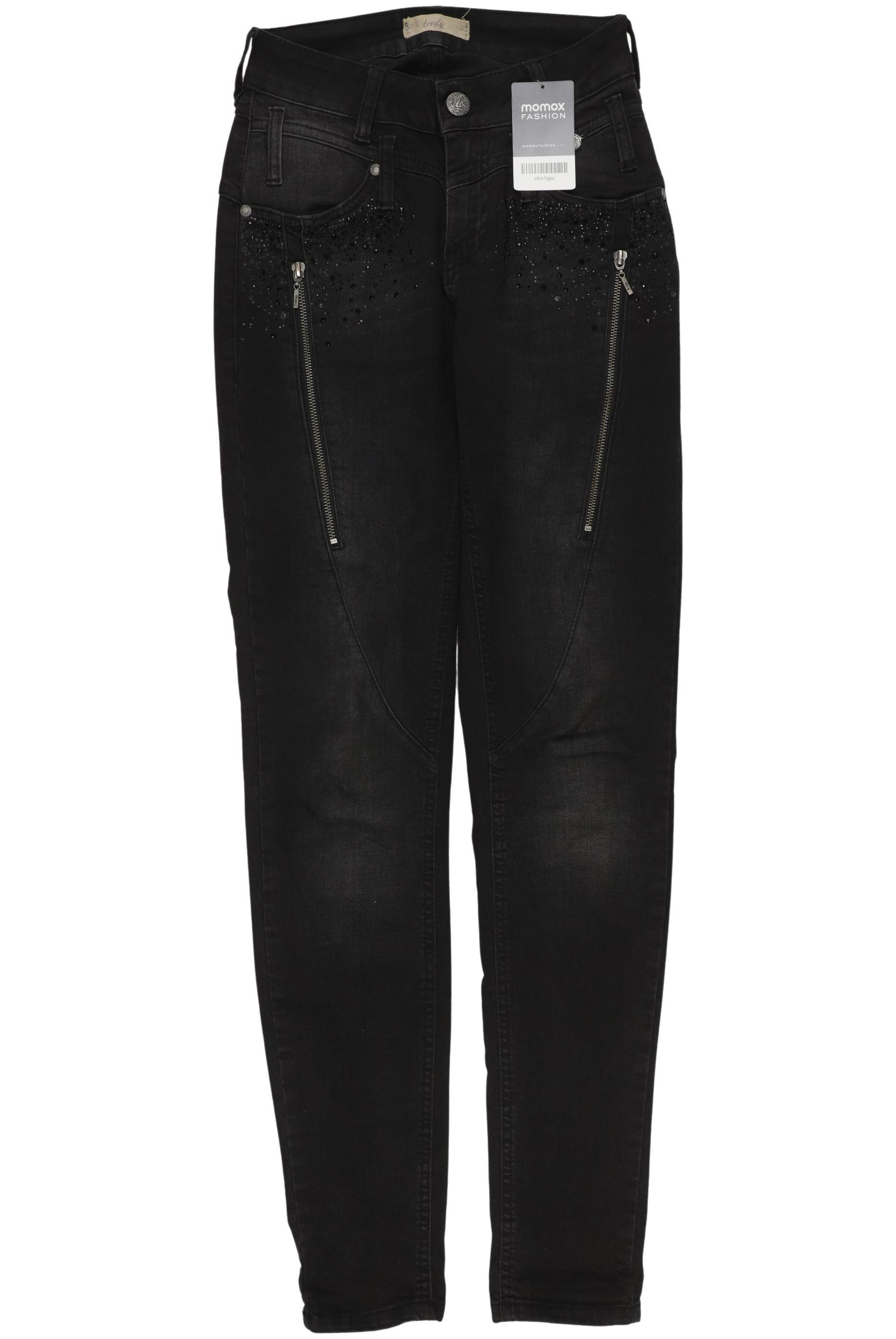 

tredy Damen Jeans, schwarz, Gr. 36