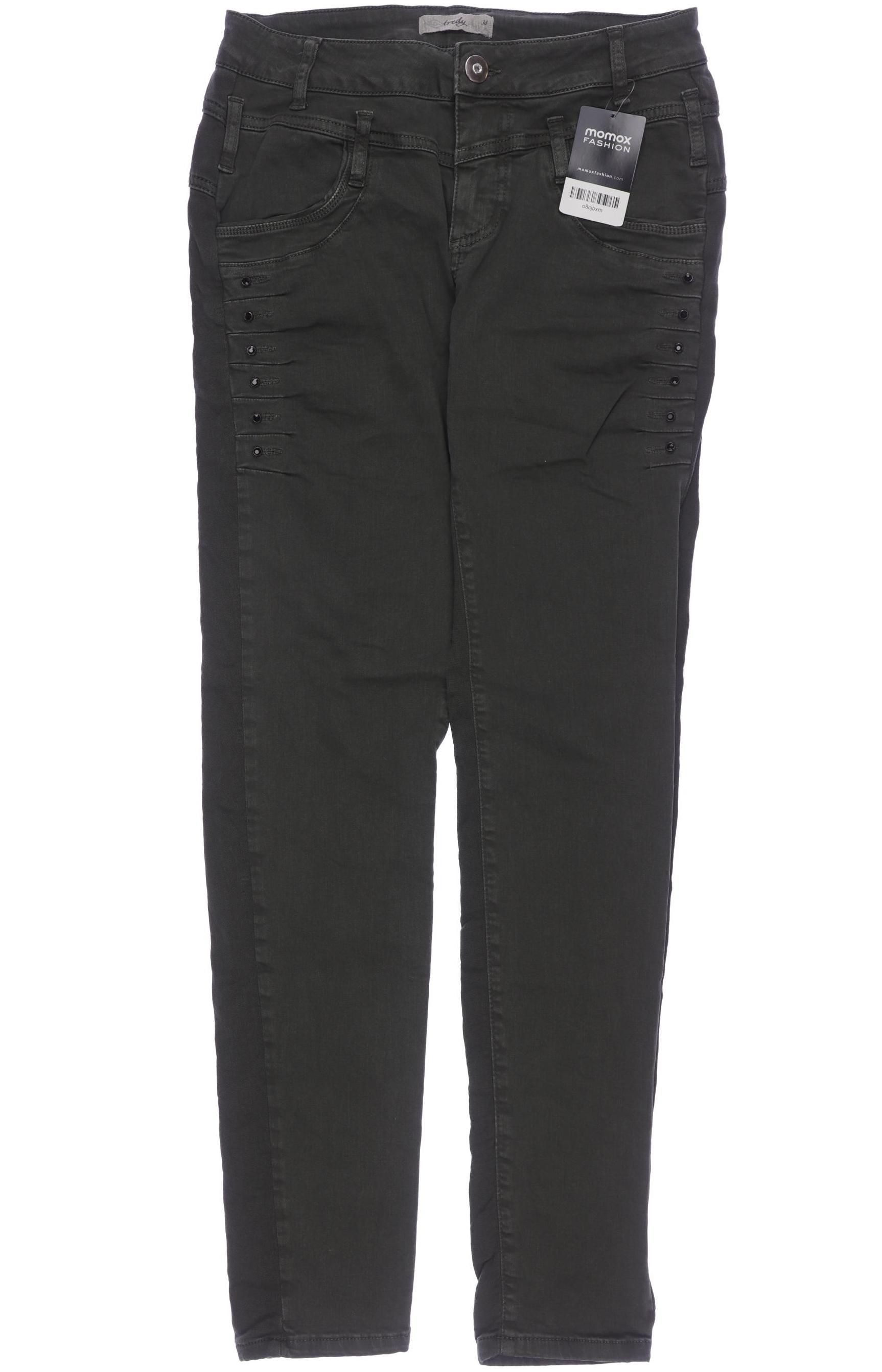 

tredy Damen Jeans, grün, Gr. 38