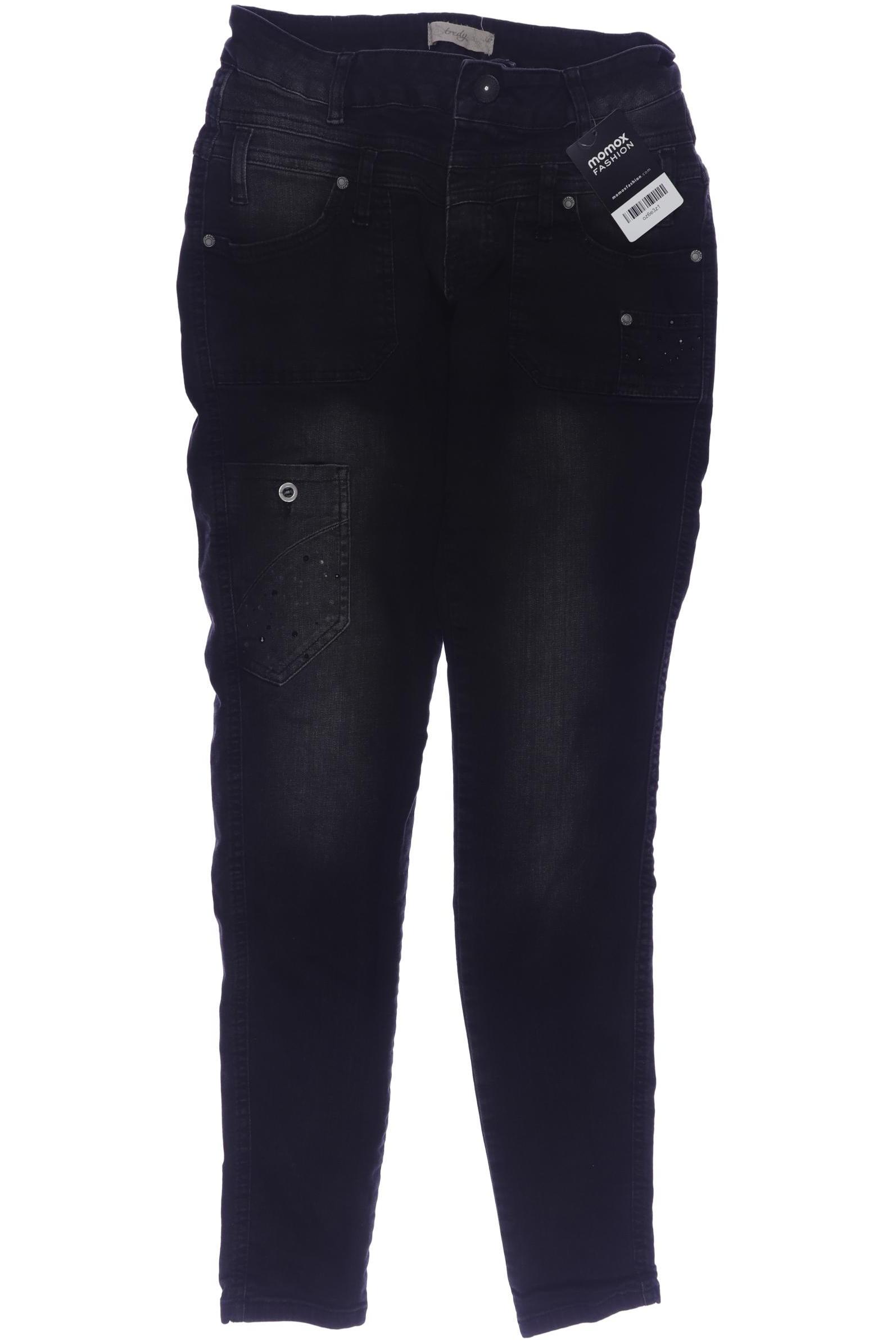 

tredy Damen Jeans, schwarz, Gr. 38