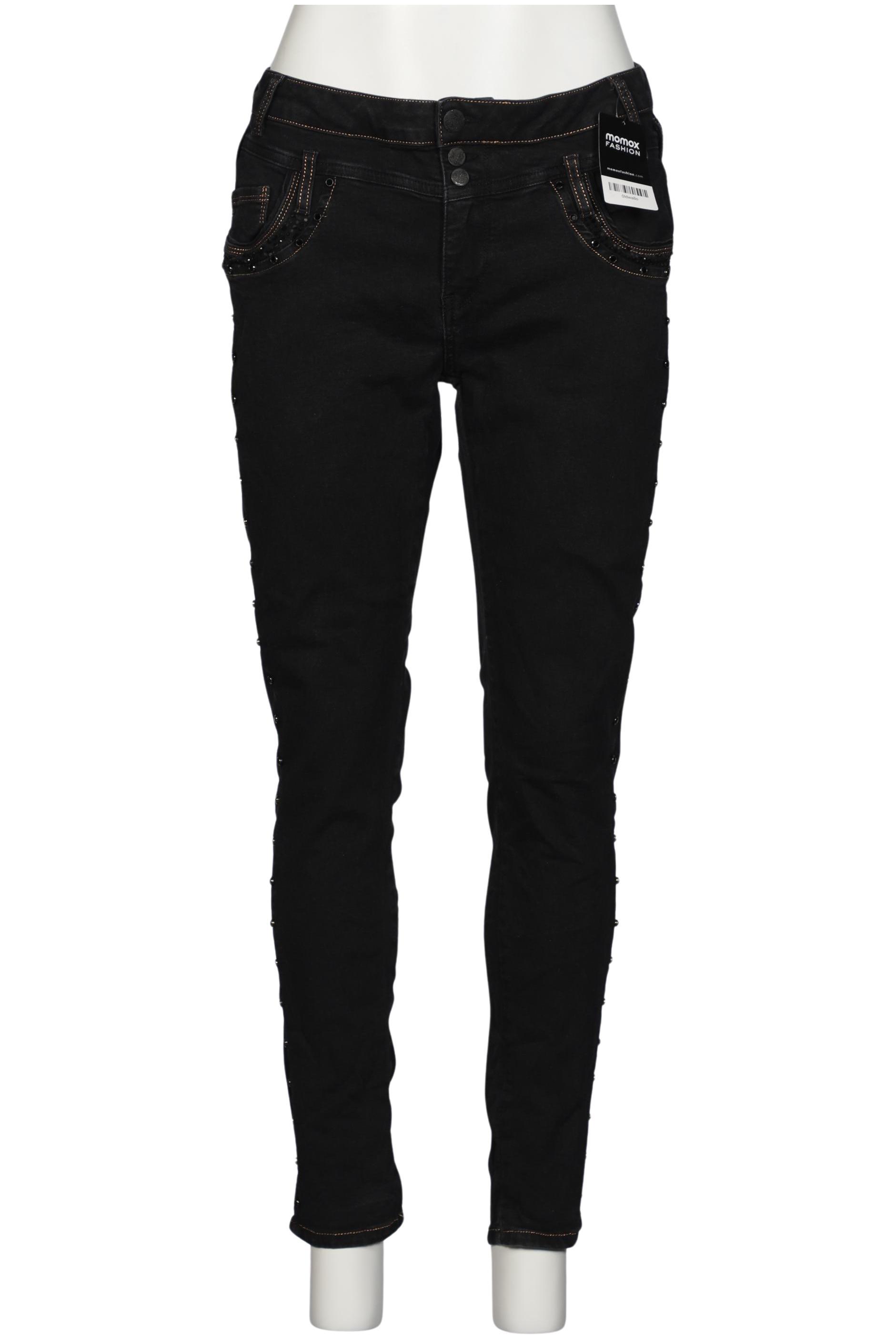 

tredy Damen Jeans, schwarz, Gr. 46