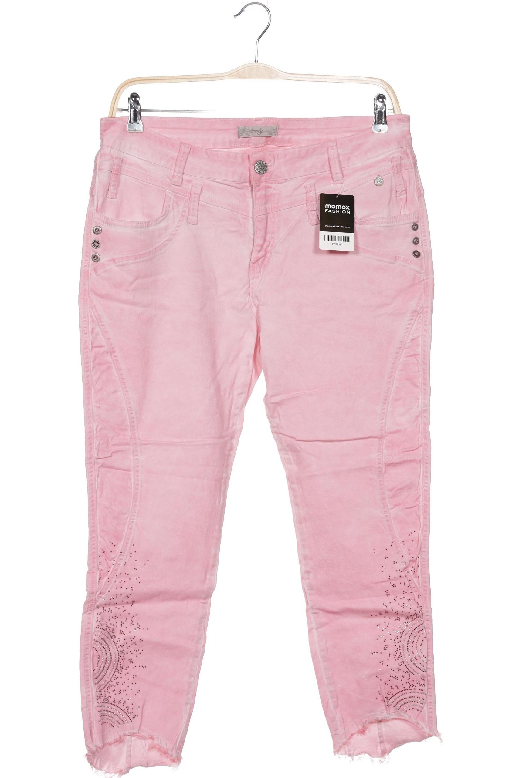 

tredy Damen Jeans, pink, Gr. 46