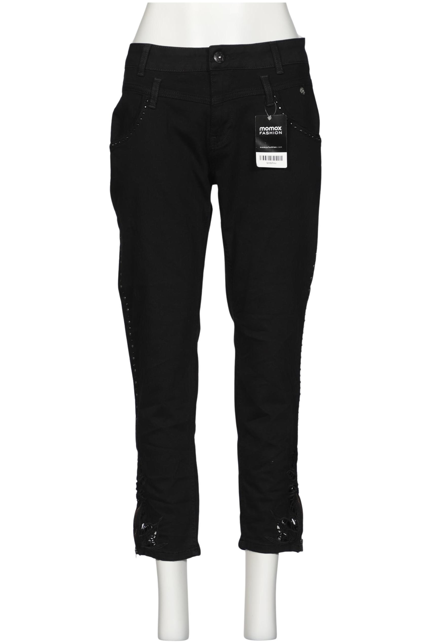 

tredy Damen Jeans, schwarz, Gr. 38