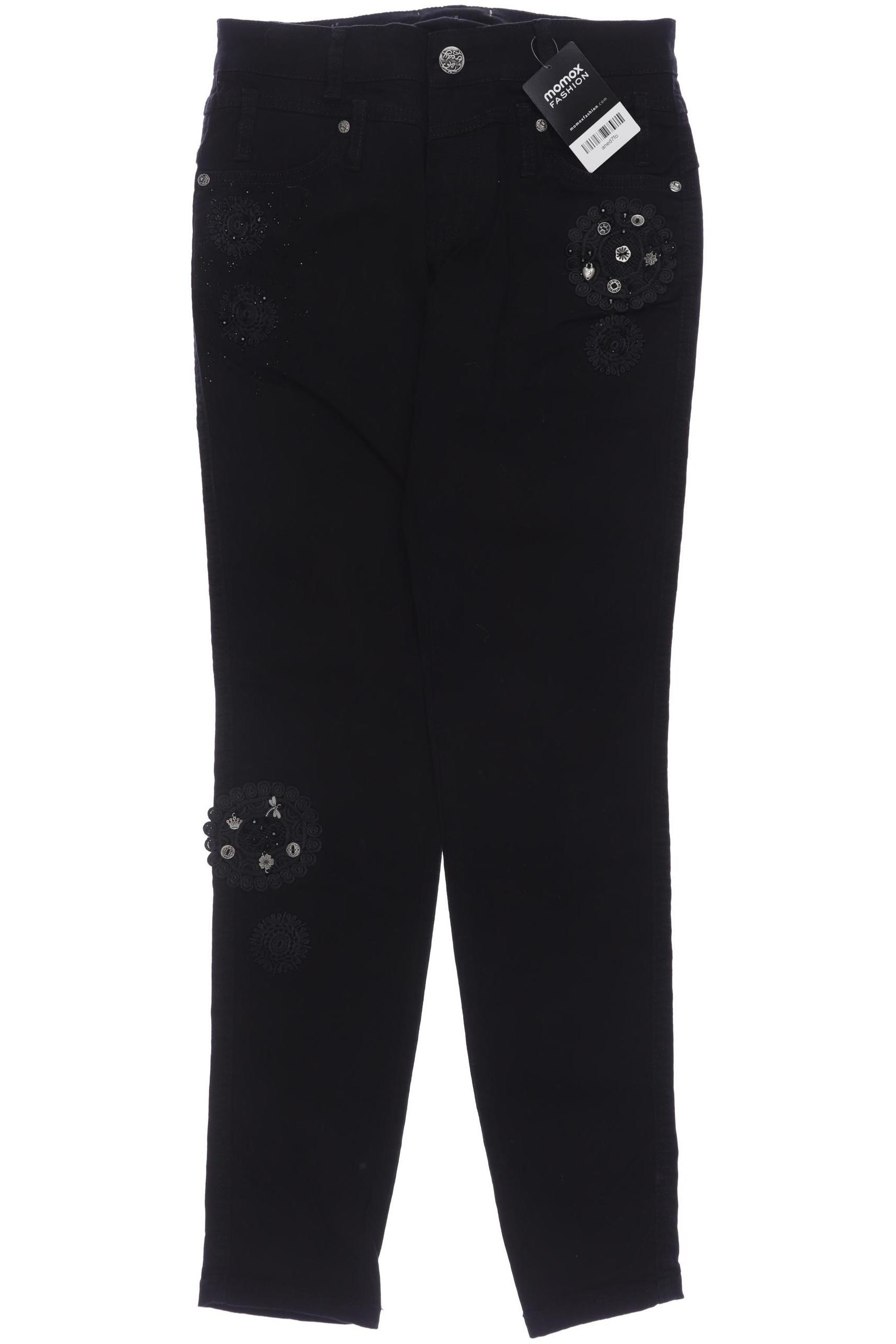 

tredy Damen Jeans, schwarz, Gr. 28