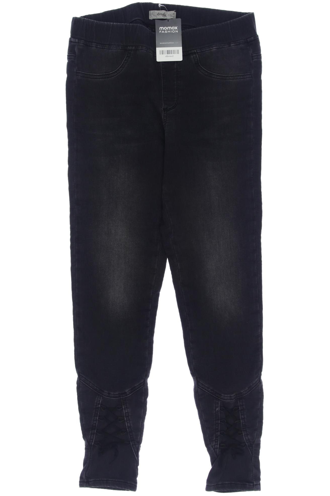 

tredy Damen Jeans, schwarz, Gr. 36