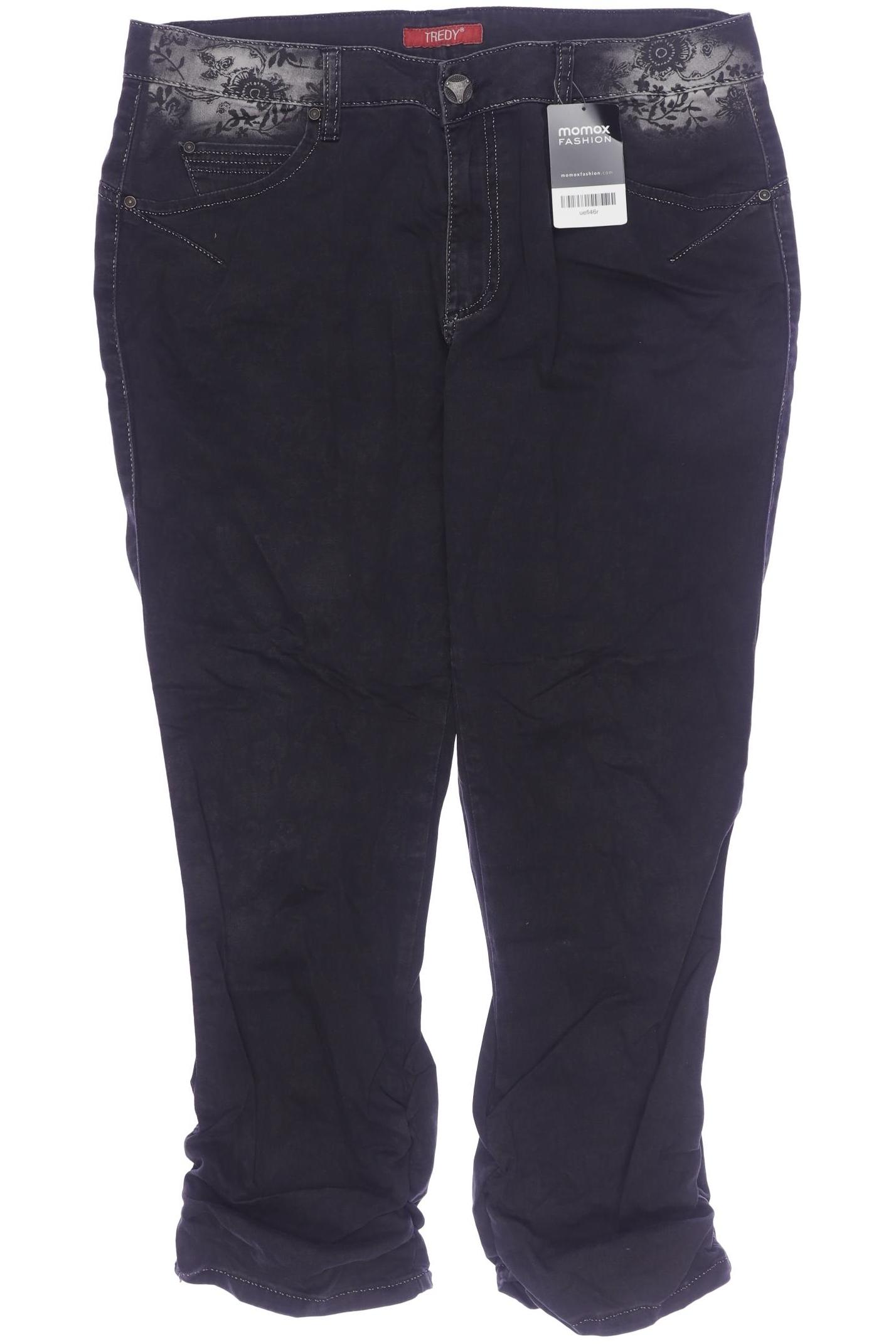 

tredy Damen Jeans, schwarz, Gr. 34
