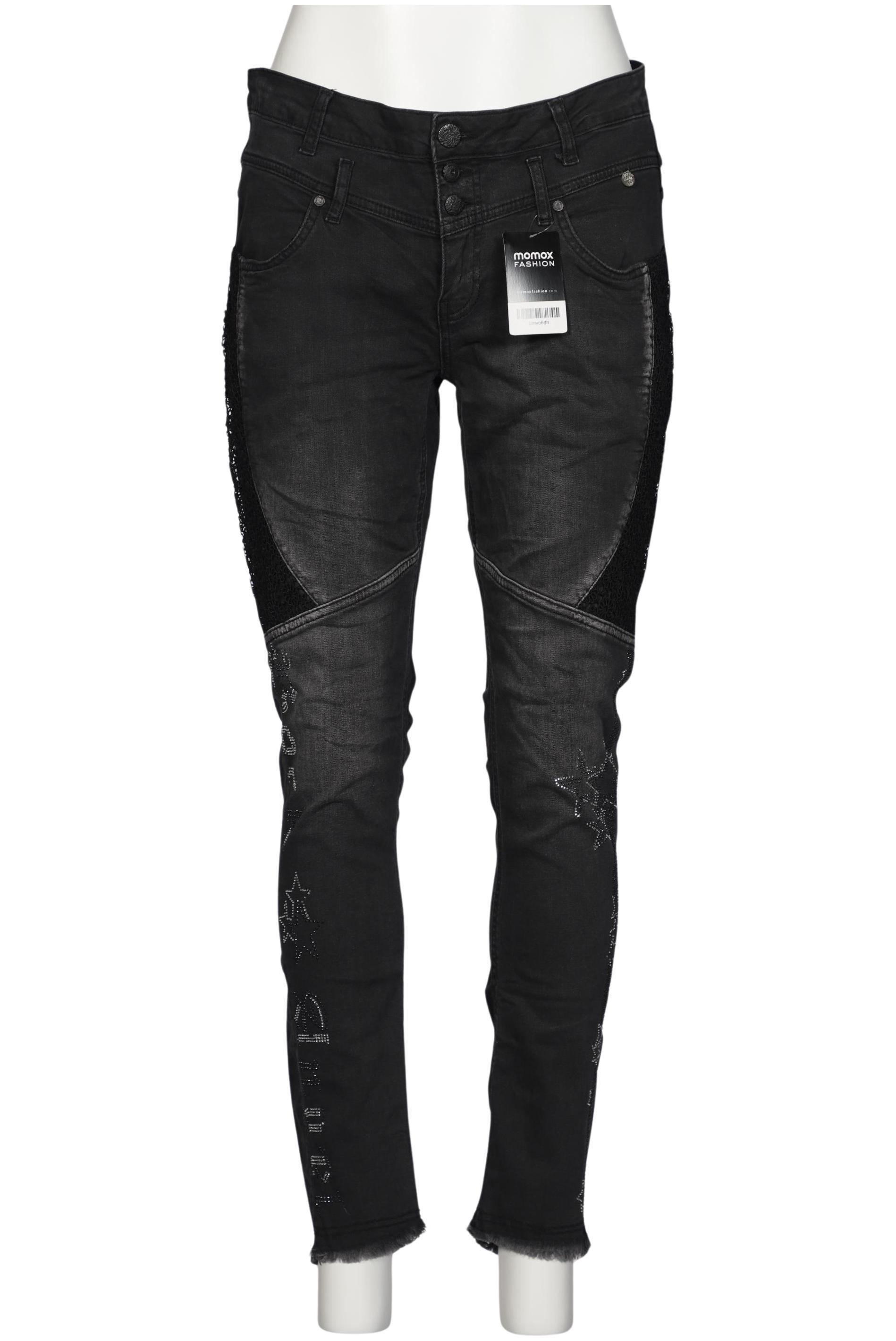 

tredy Damen Jeans, schwarz, Gr. 44